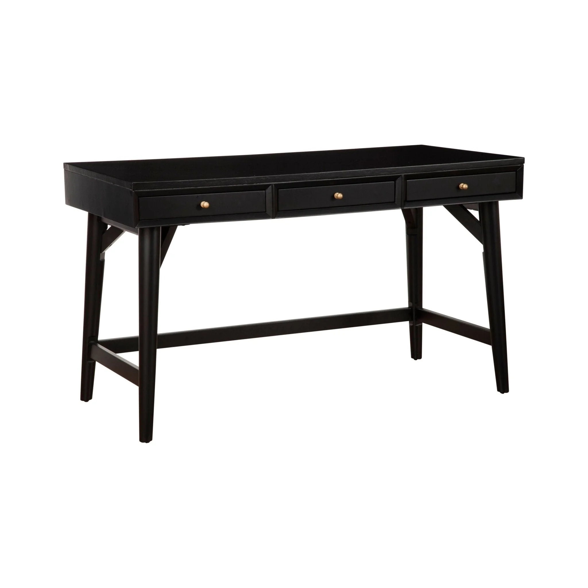 Flynn Large Desk, Black - Image 4