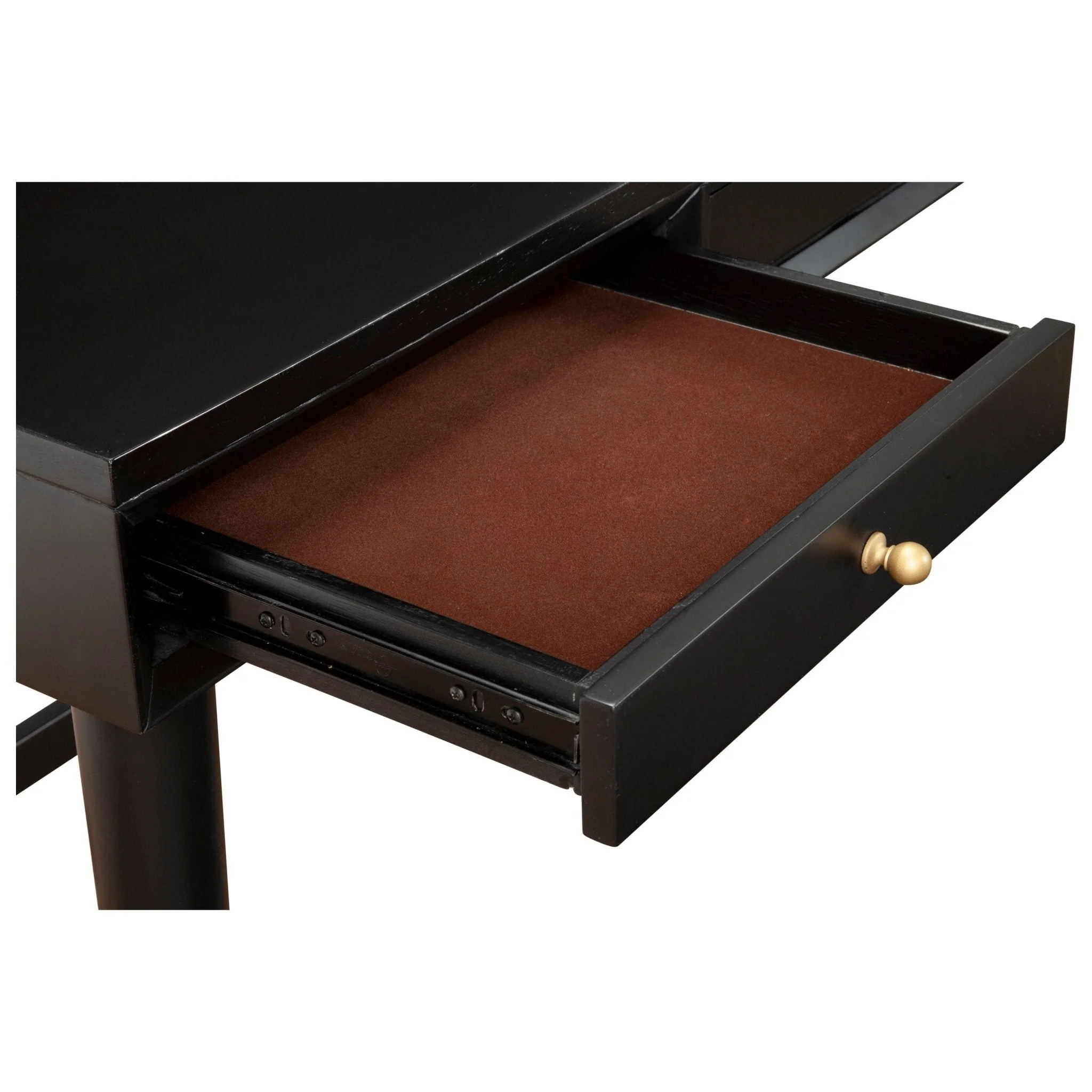 Flynn Large Desk, Black - Image 5