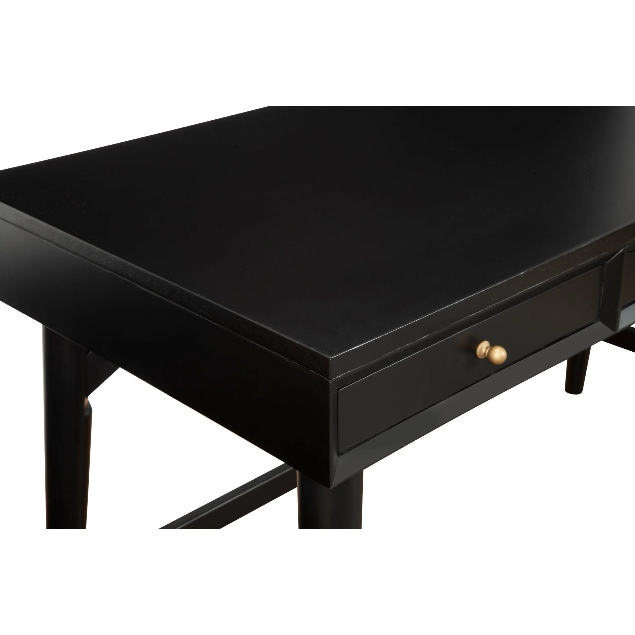 Flynn Large Desk, Black - Image 6