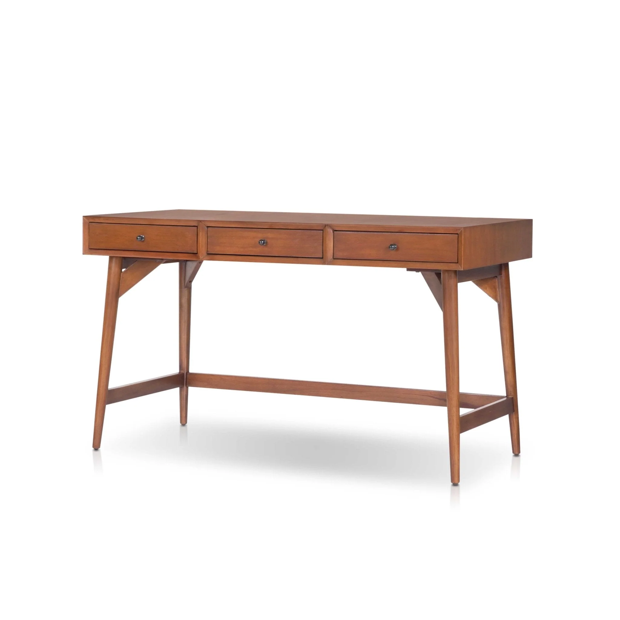 Flynn Large Desk, Chestnut - Image 3