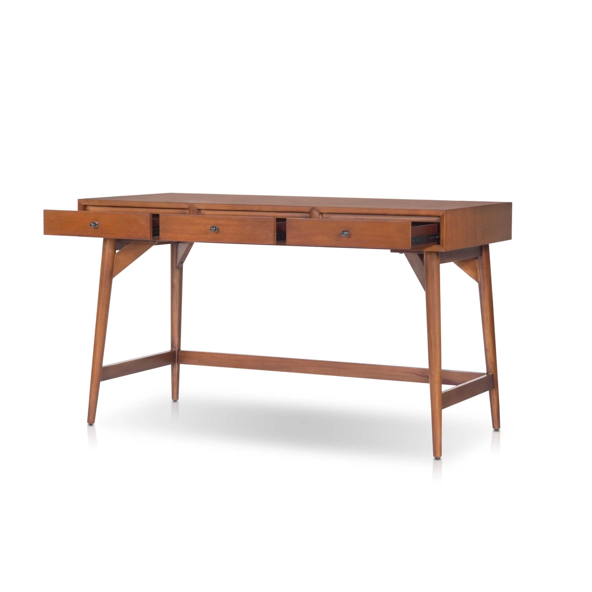 Flynn Large Desk, Chestnut - Image 4