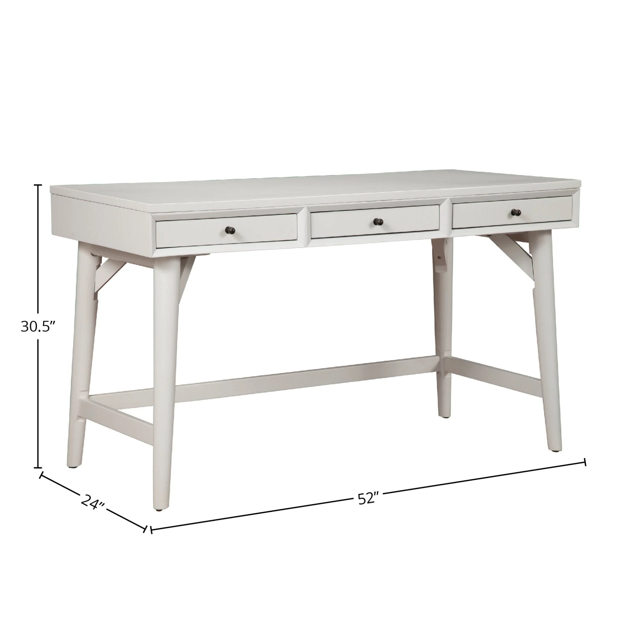 Flynn Large Desk, White - Image 12