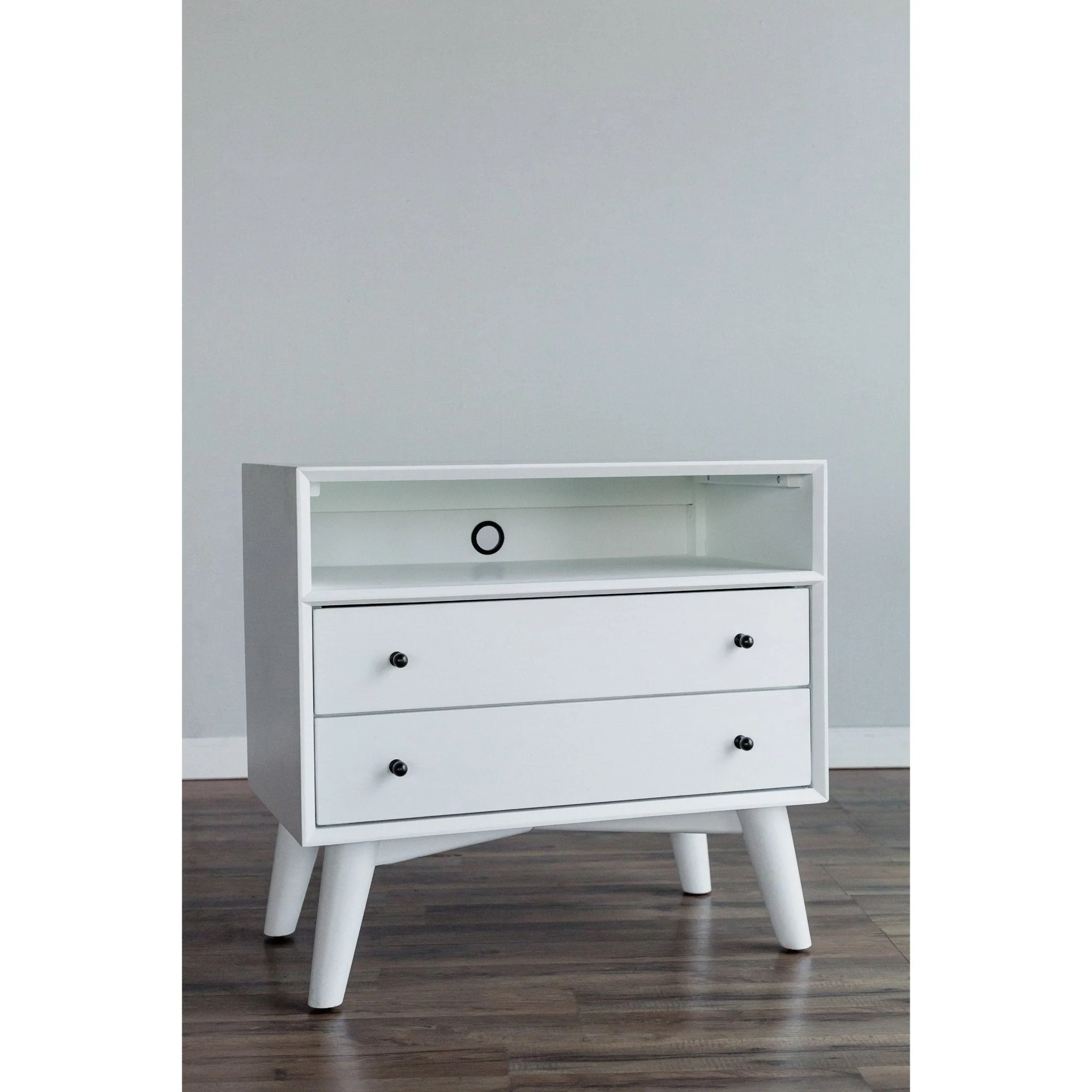 Flynn Large Nightstand, White - Image 4
