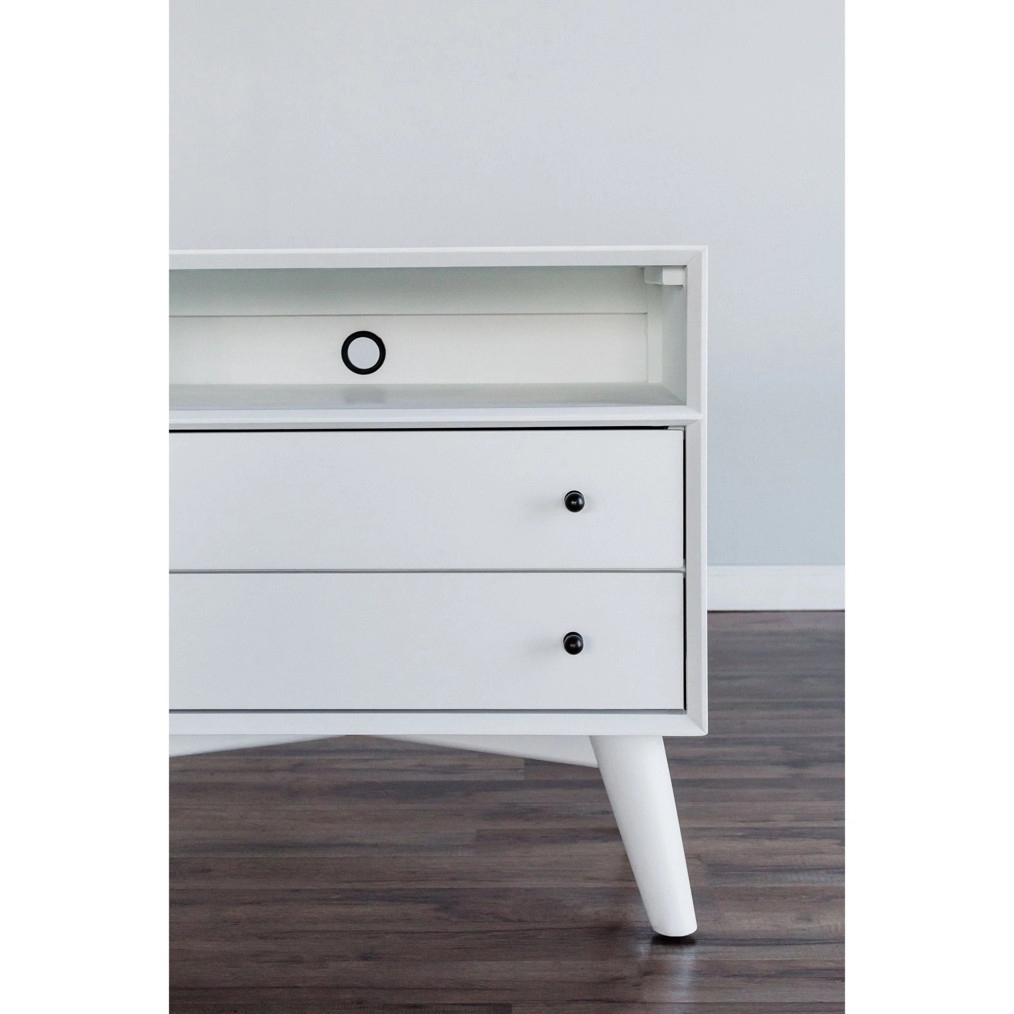 Flynn Large Nightstand, White - Image 5