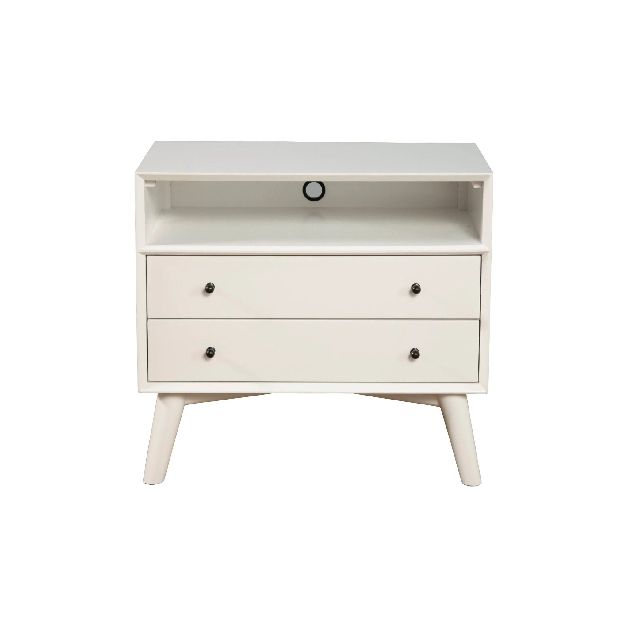 Flynn Large Nightstand, White - Image 8