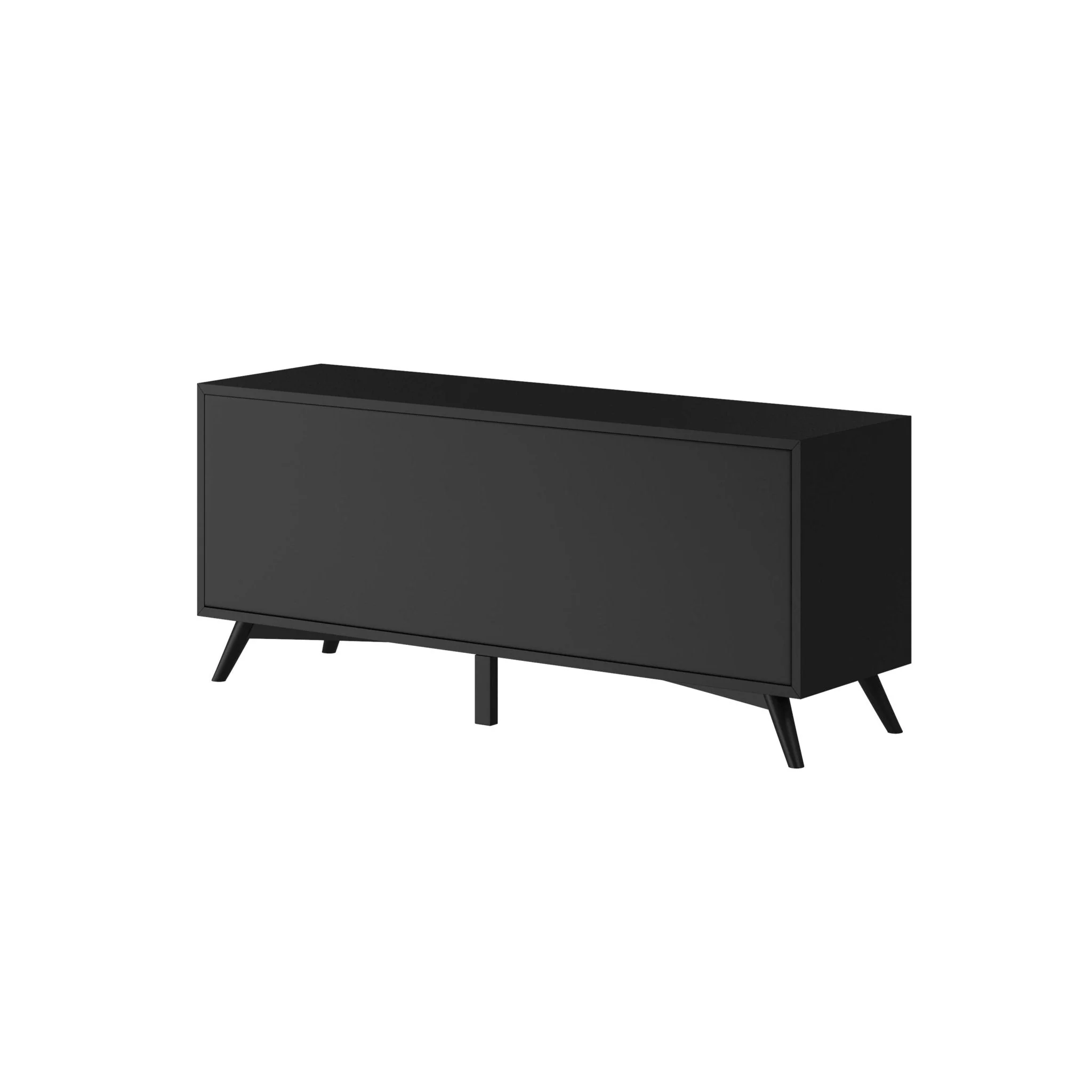 Flynn Large TV Console, Black - Image 7