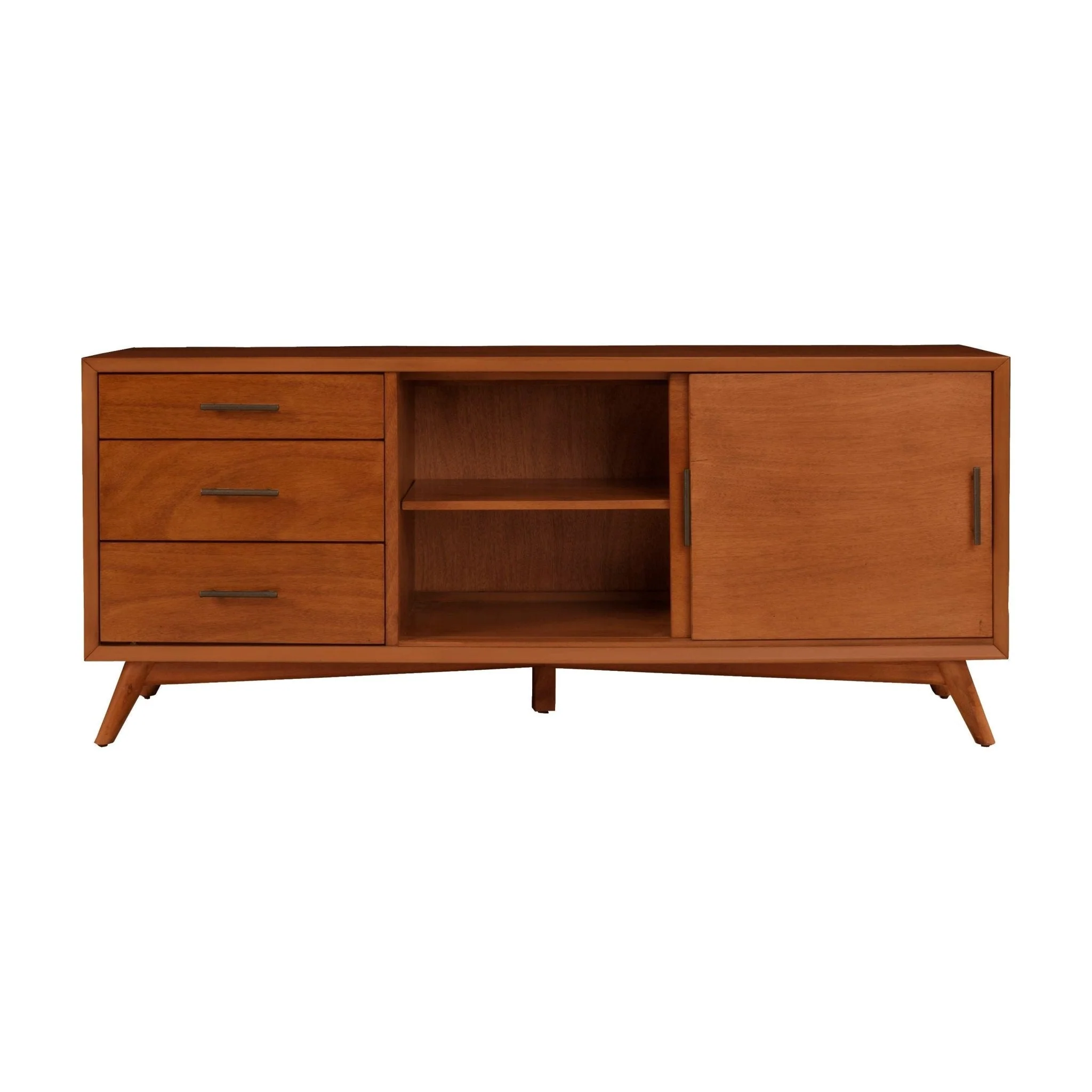 Flynn Large TV Console, Chestnut - Image 10