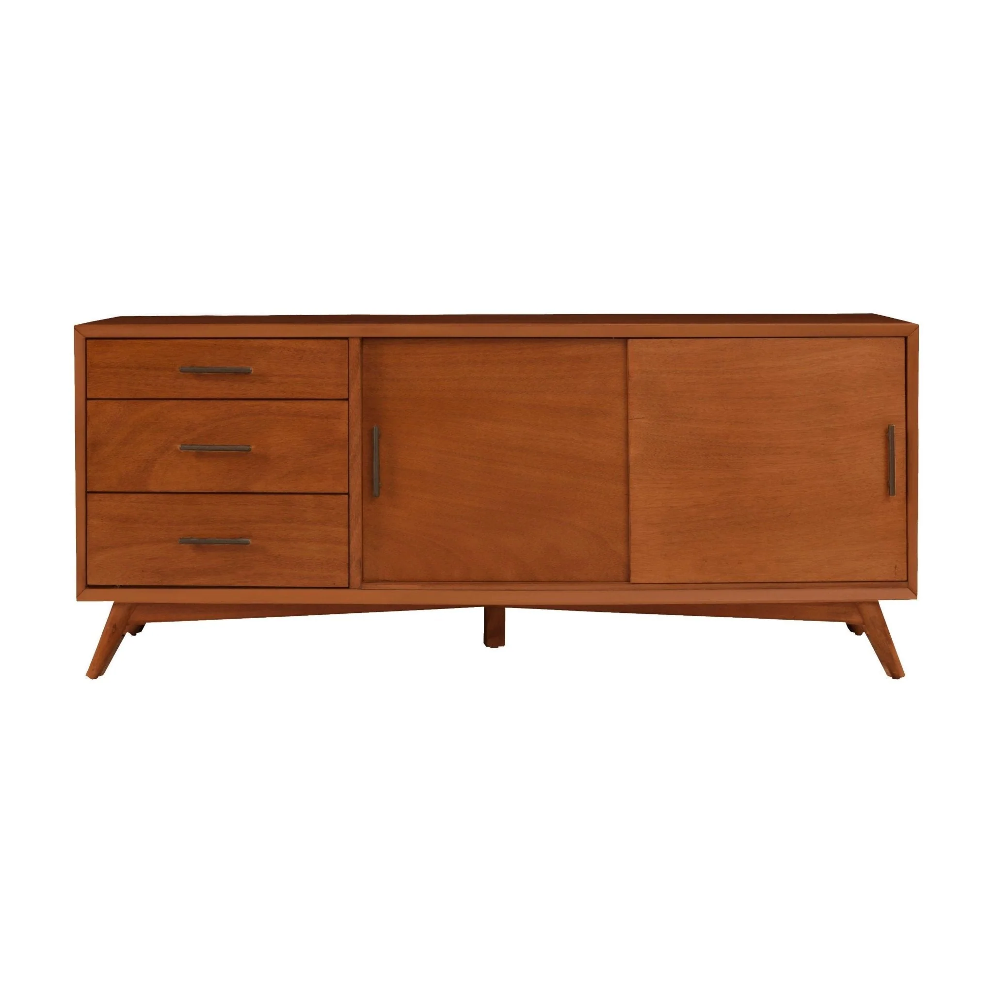 Flynn Large TV Console, Chestnut - Image 4