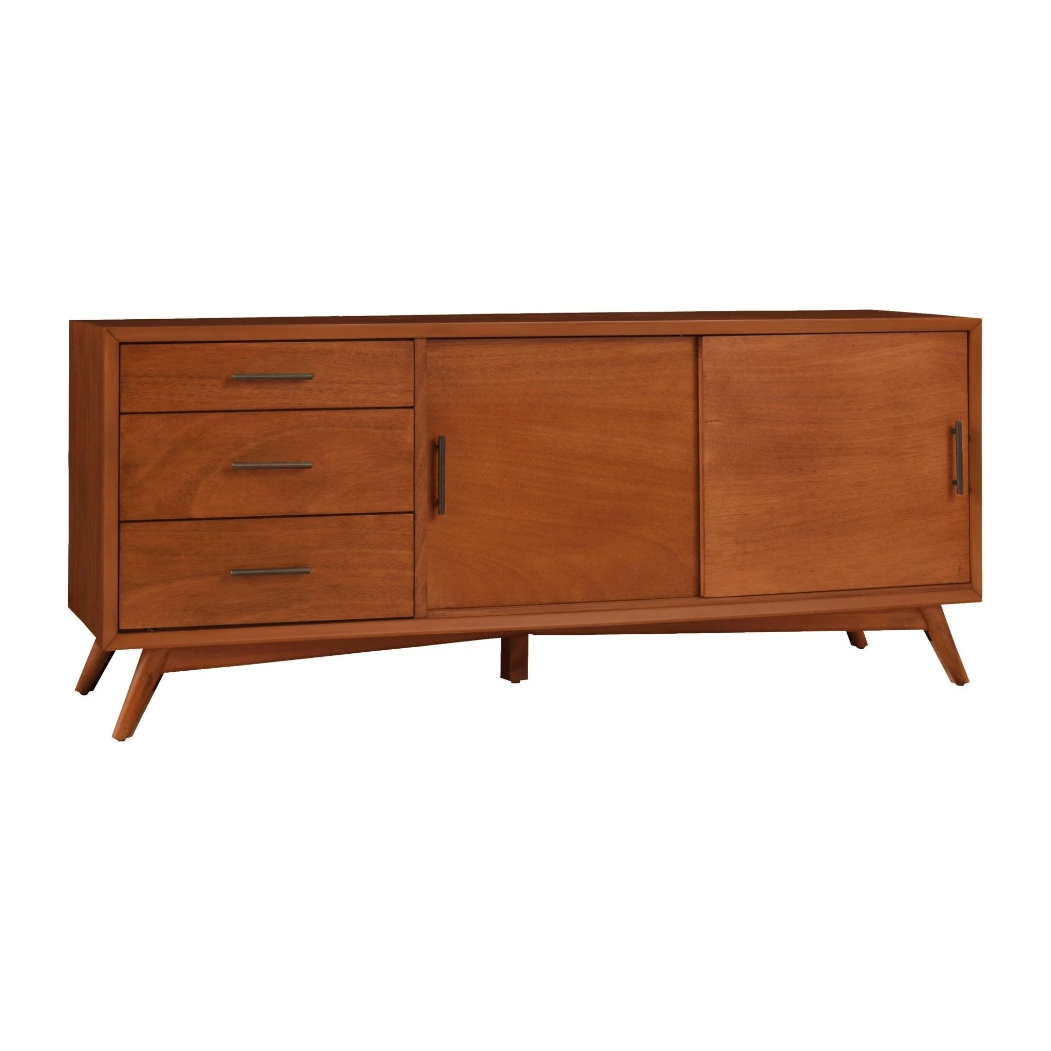 Flynn Large TV Console, Chestnut - Image 5