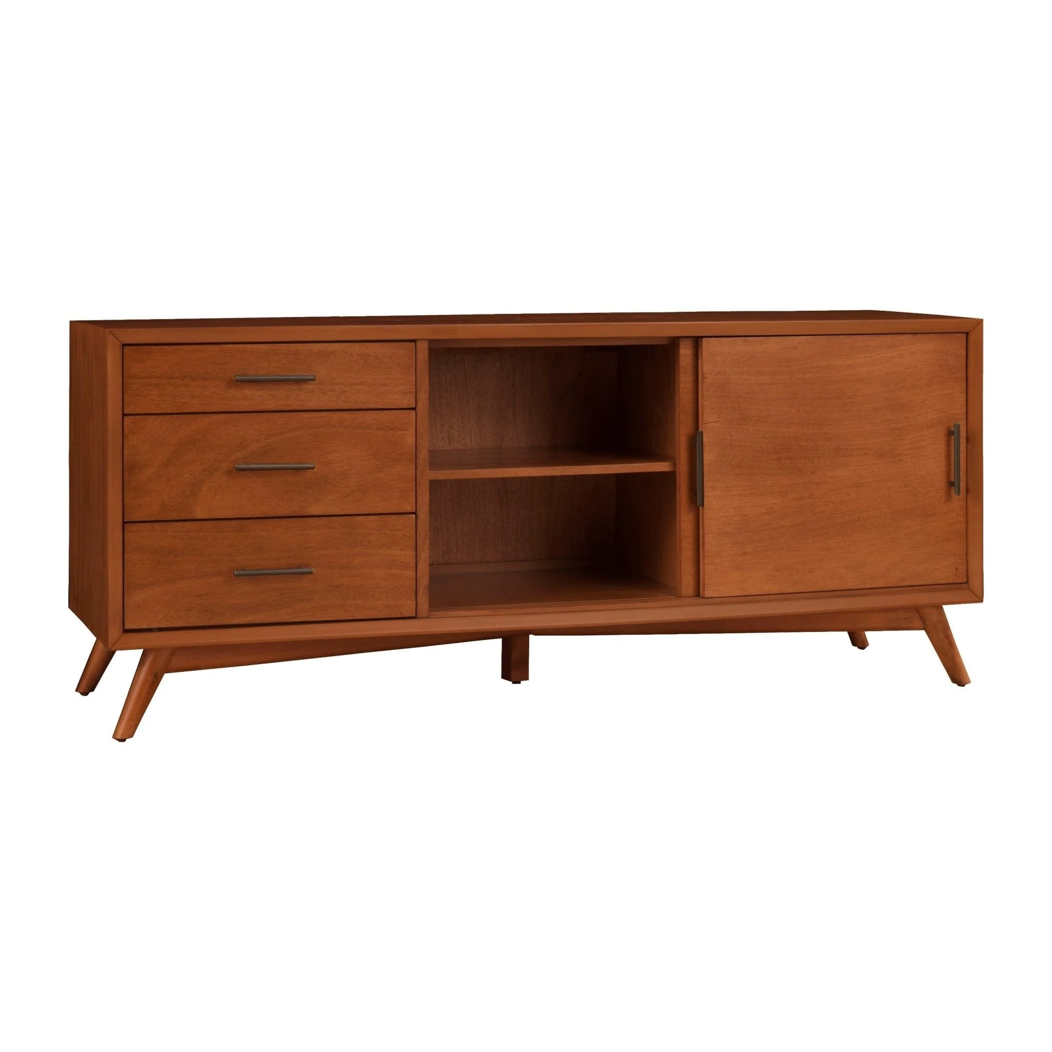Flynn Large TV Console, Chestnut - Image 6