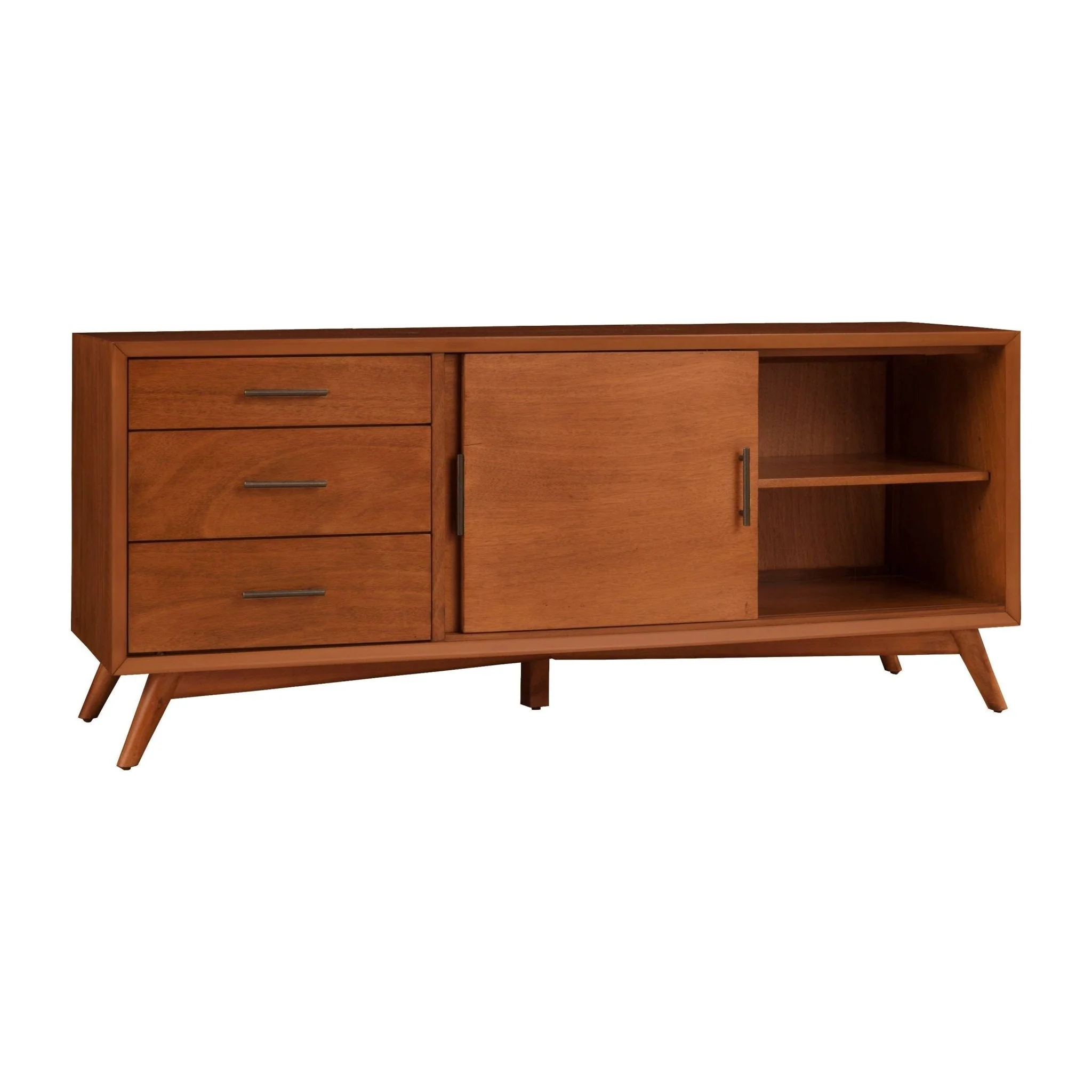 Flynn Large TV Console, Chestnut - Image 8