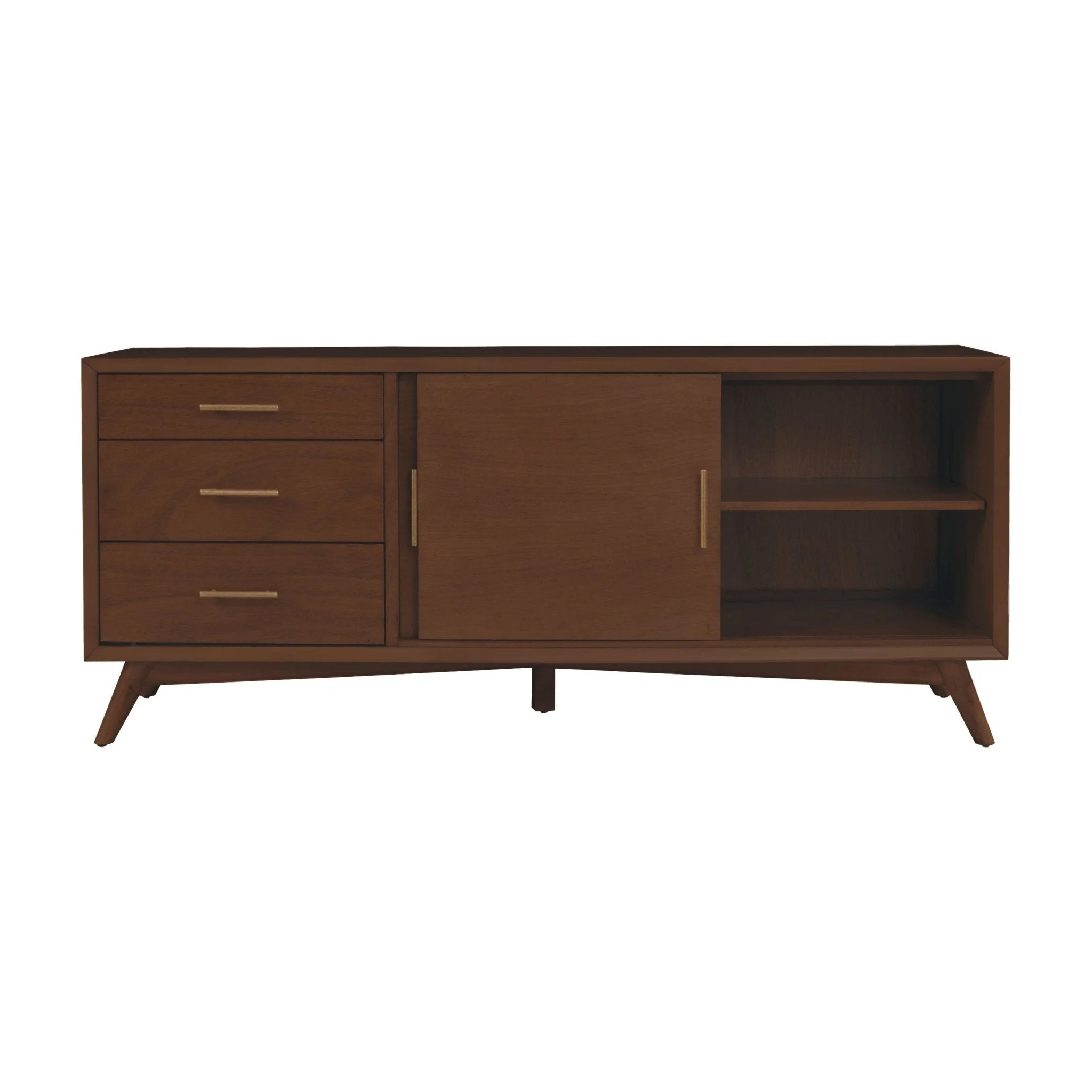 Flynn Large TV Console, Walnut - Image 4