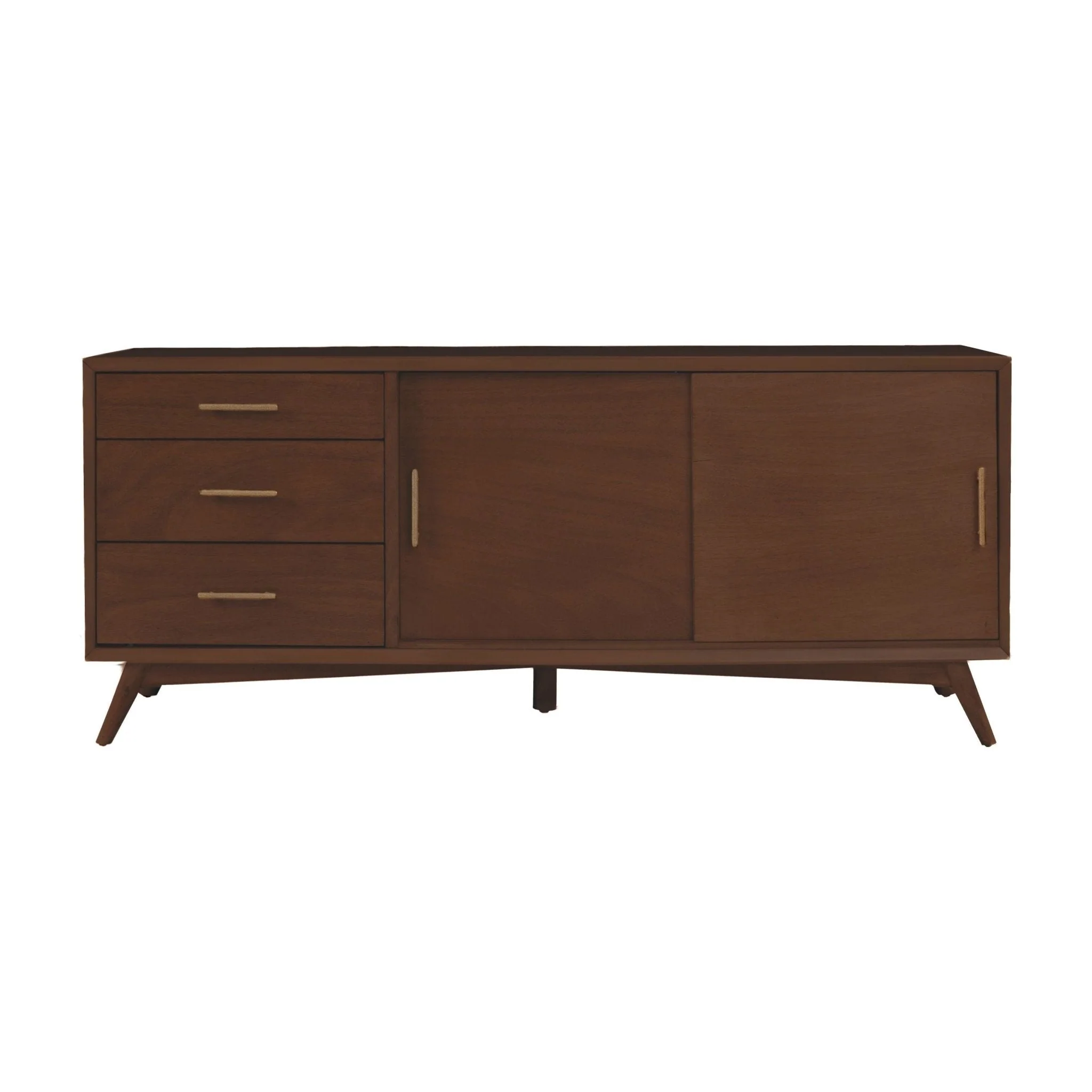 Flynn Large TV Console, Walnut - Image 5