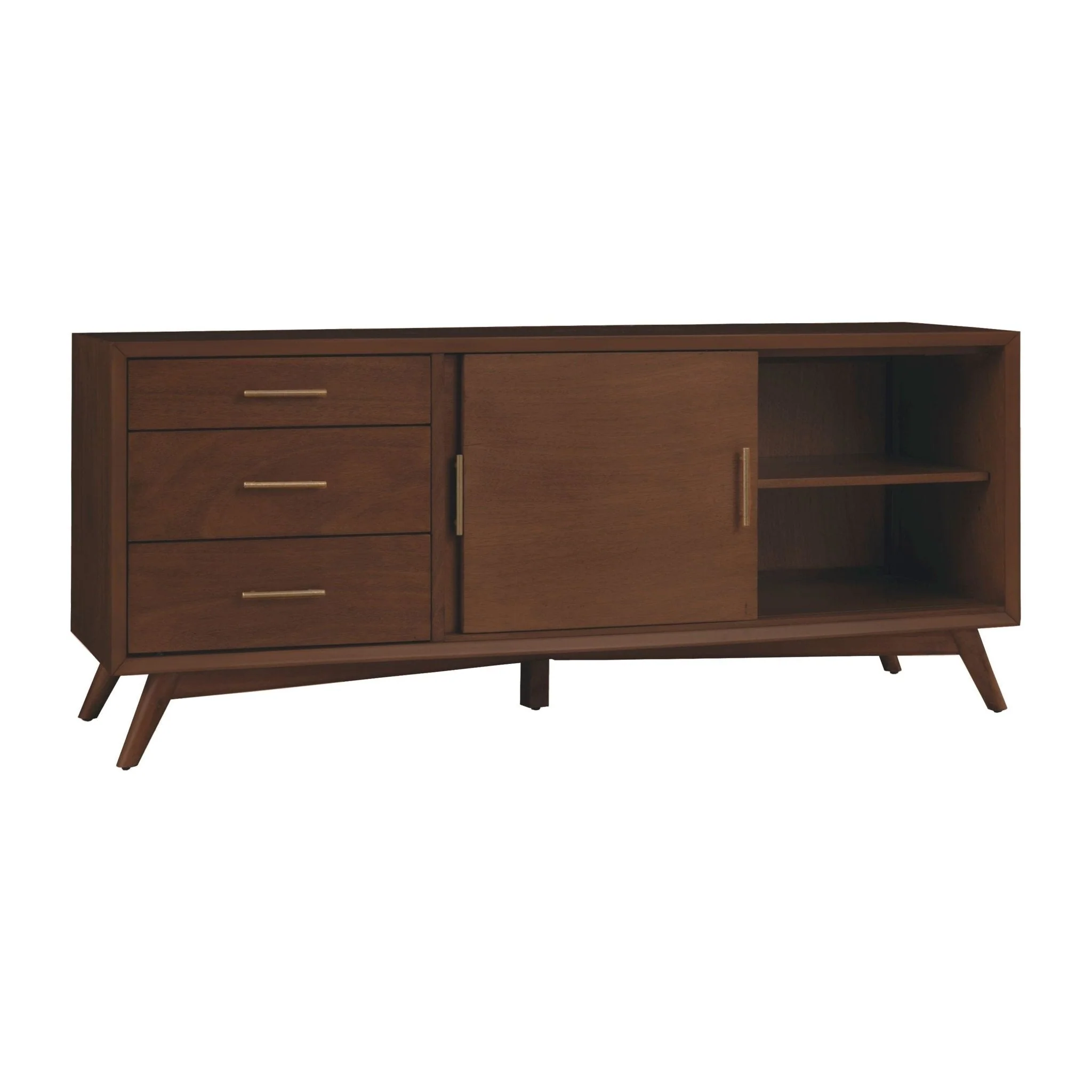 Flynn Large TV Console, Walnut - Image 7
