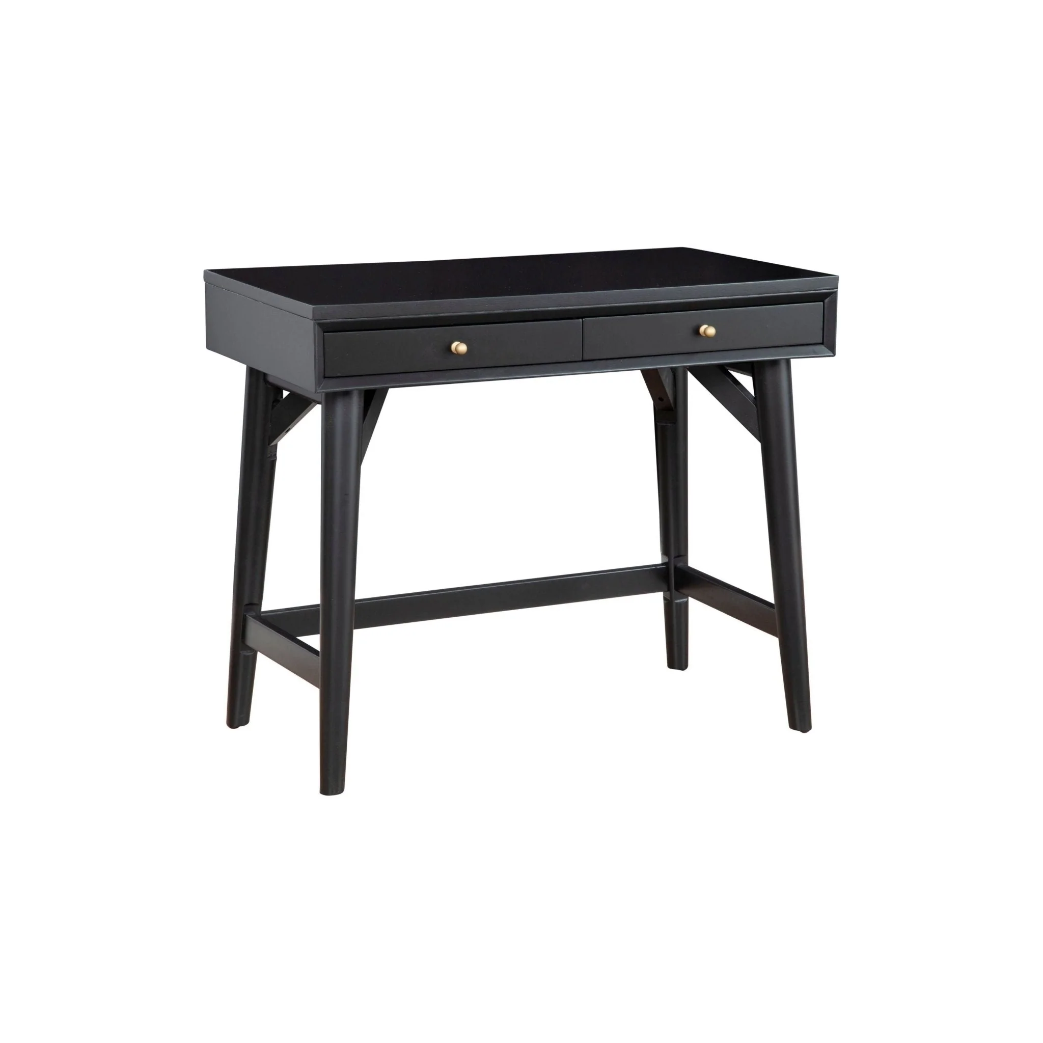 Flynn Mini Desk, Black - Image 3