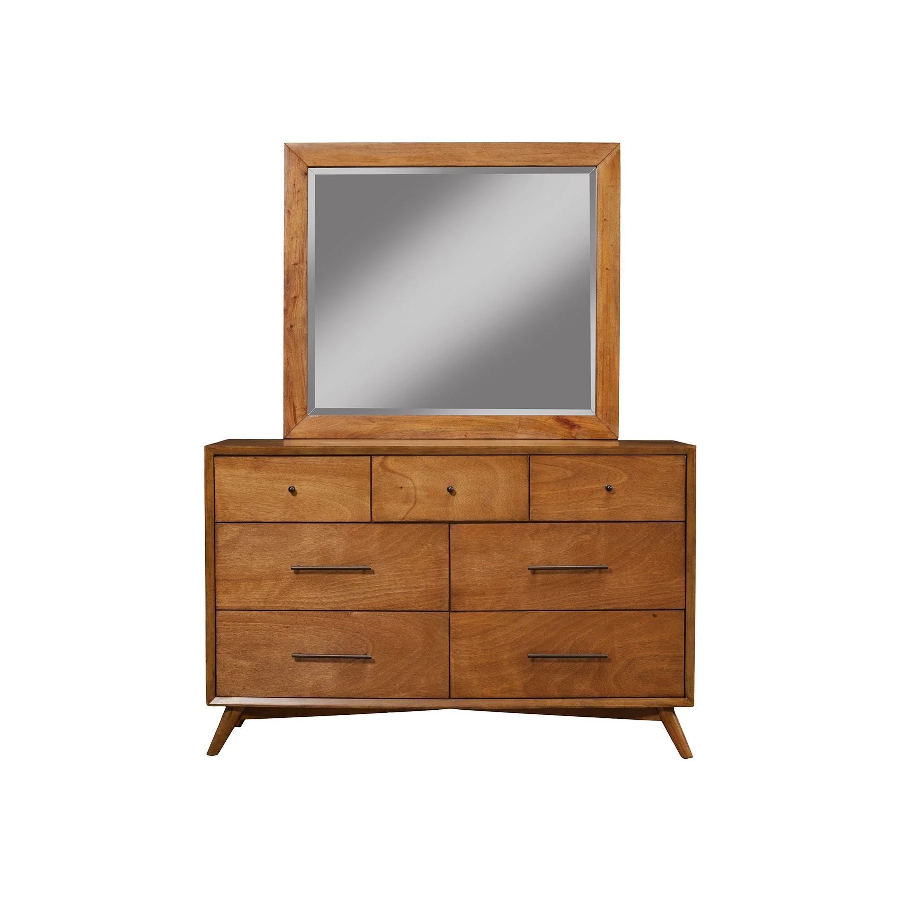 Flynn Mirror, Chestnut - Image 2