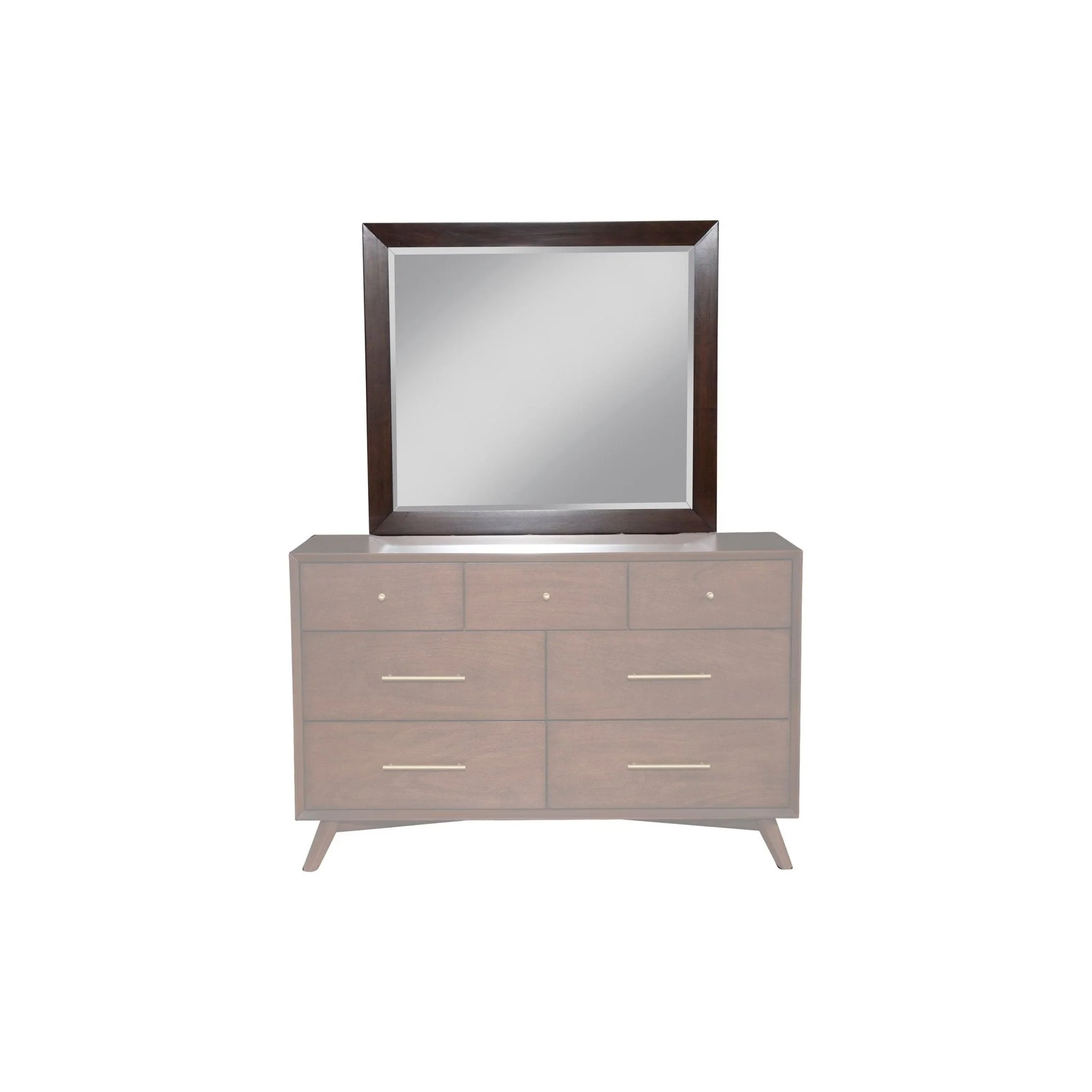 Flynn Mirror, Walnut - Image 3