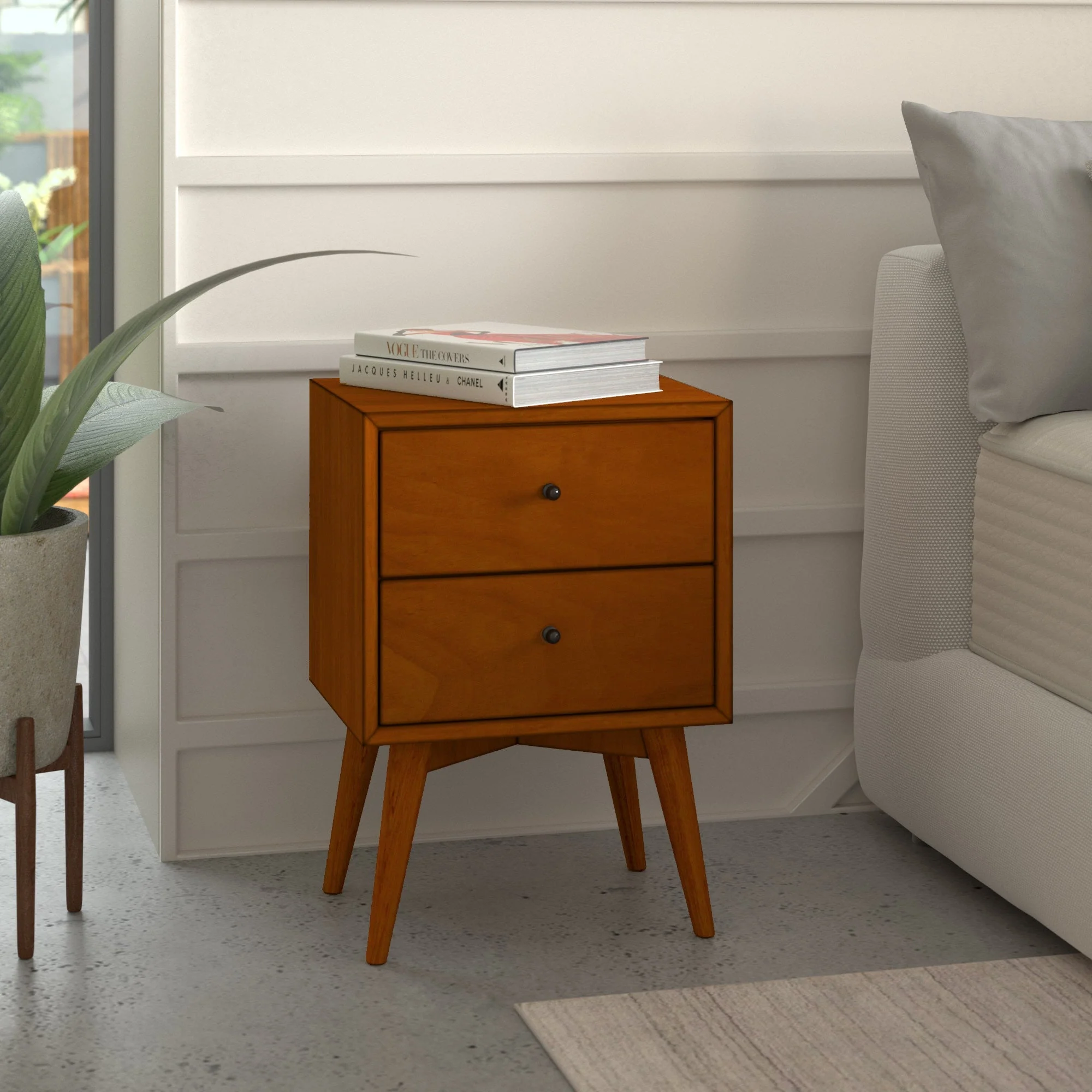 Flynn Nightstand, Chestnut - Image 2