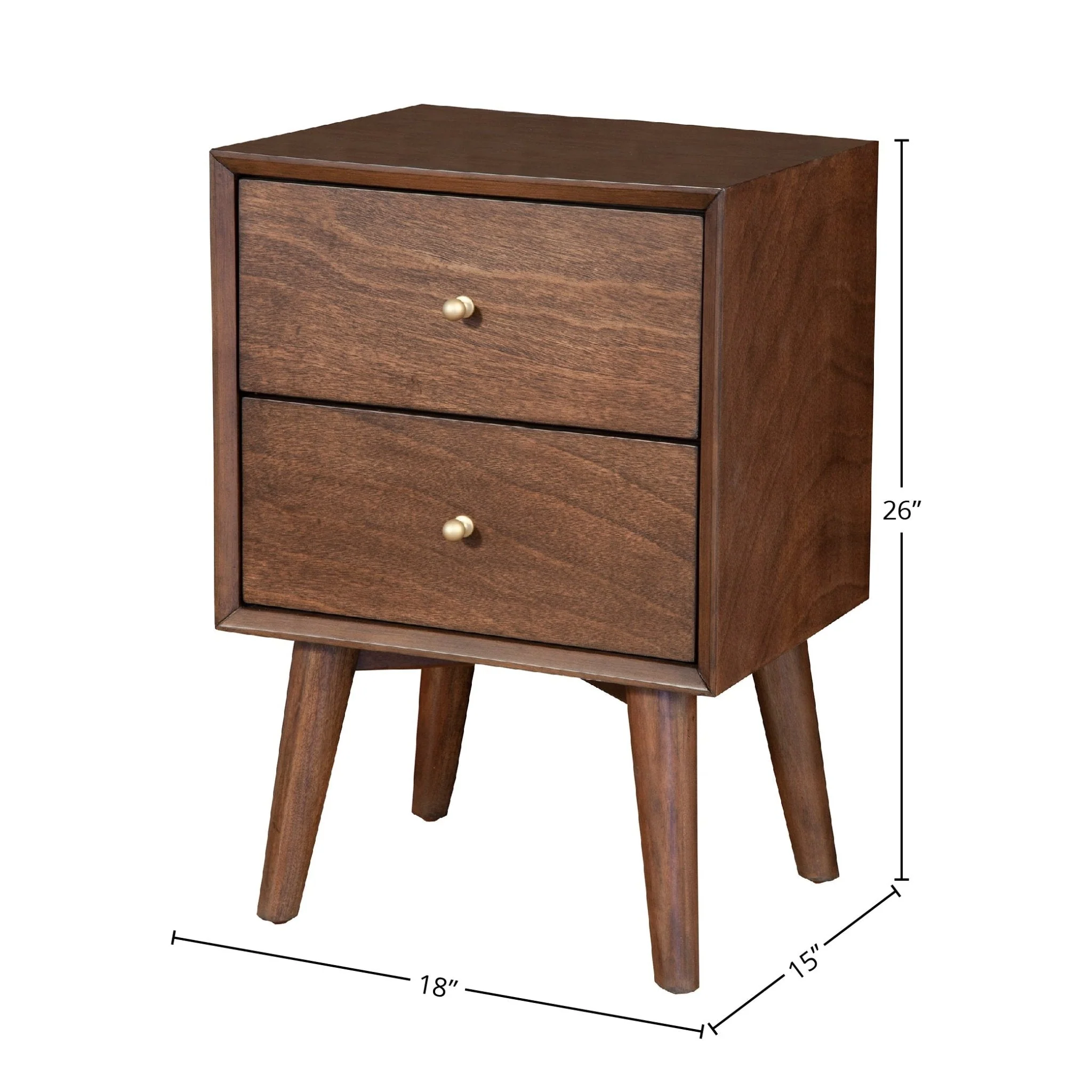 Flynn Nightstand, Walnut - Image 10