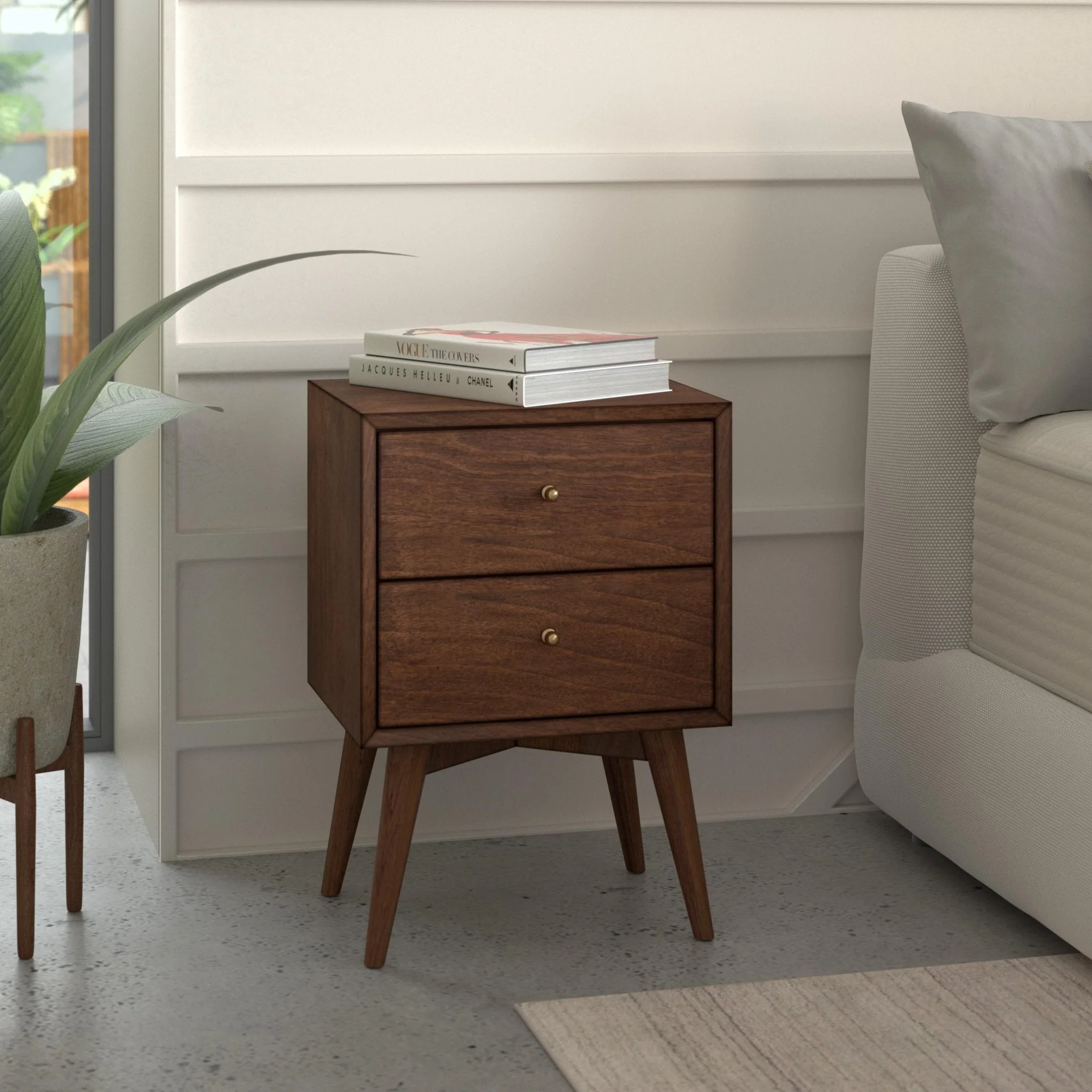 Flynn Nightstand, Walnut - Image 2