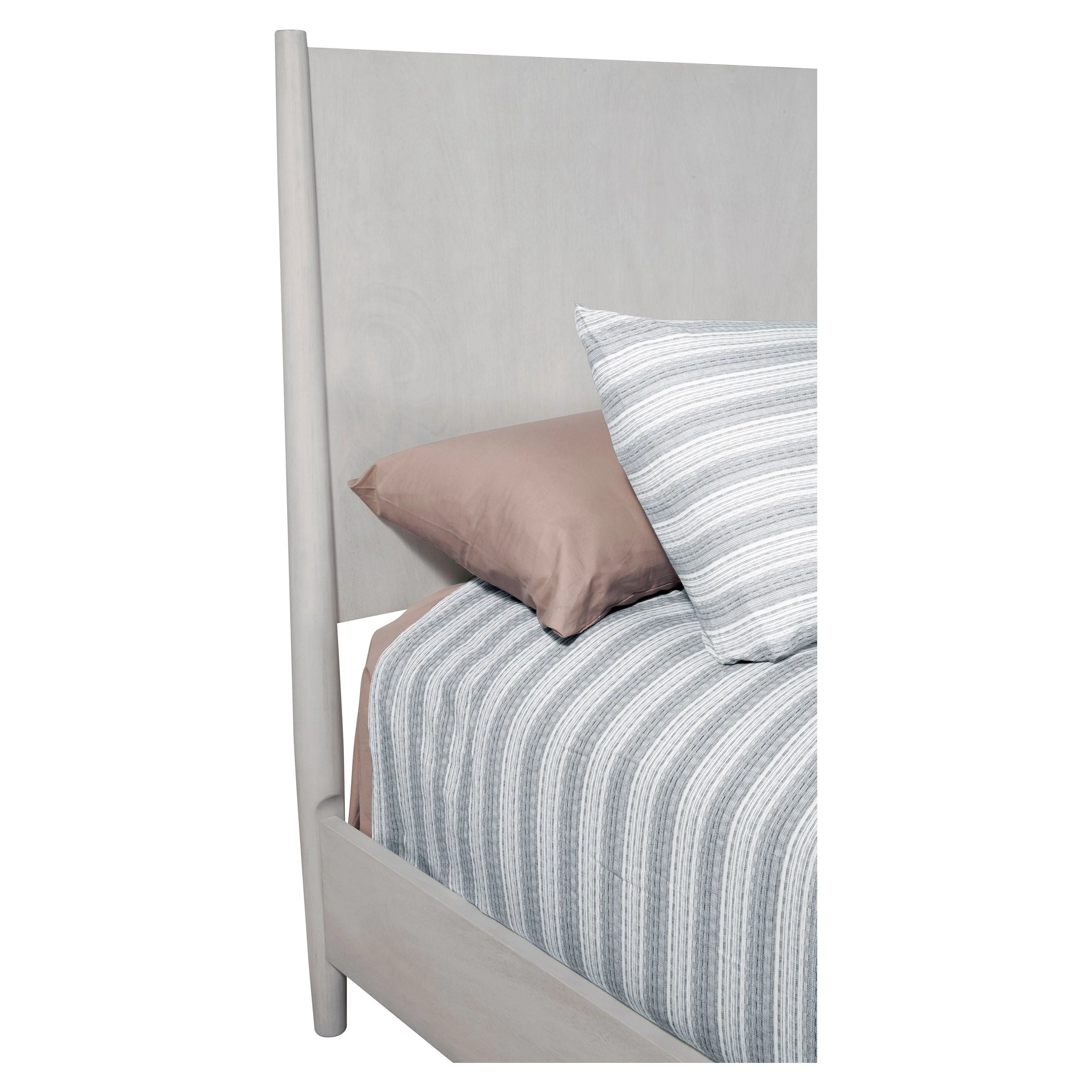 Flynn Panel Bed, Gray - Image 5