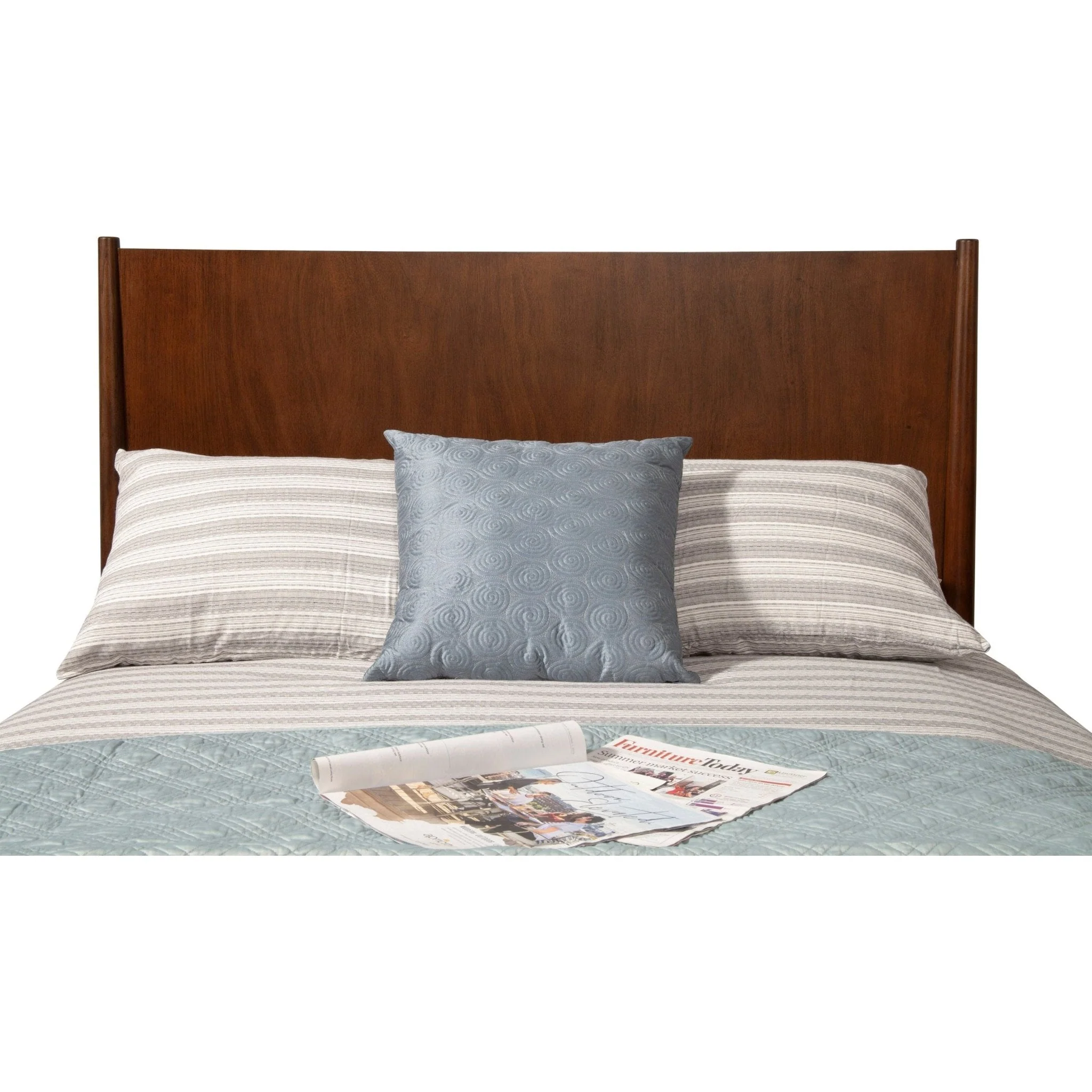 Flynn Panel Bed, Walnut - Image 8