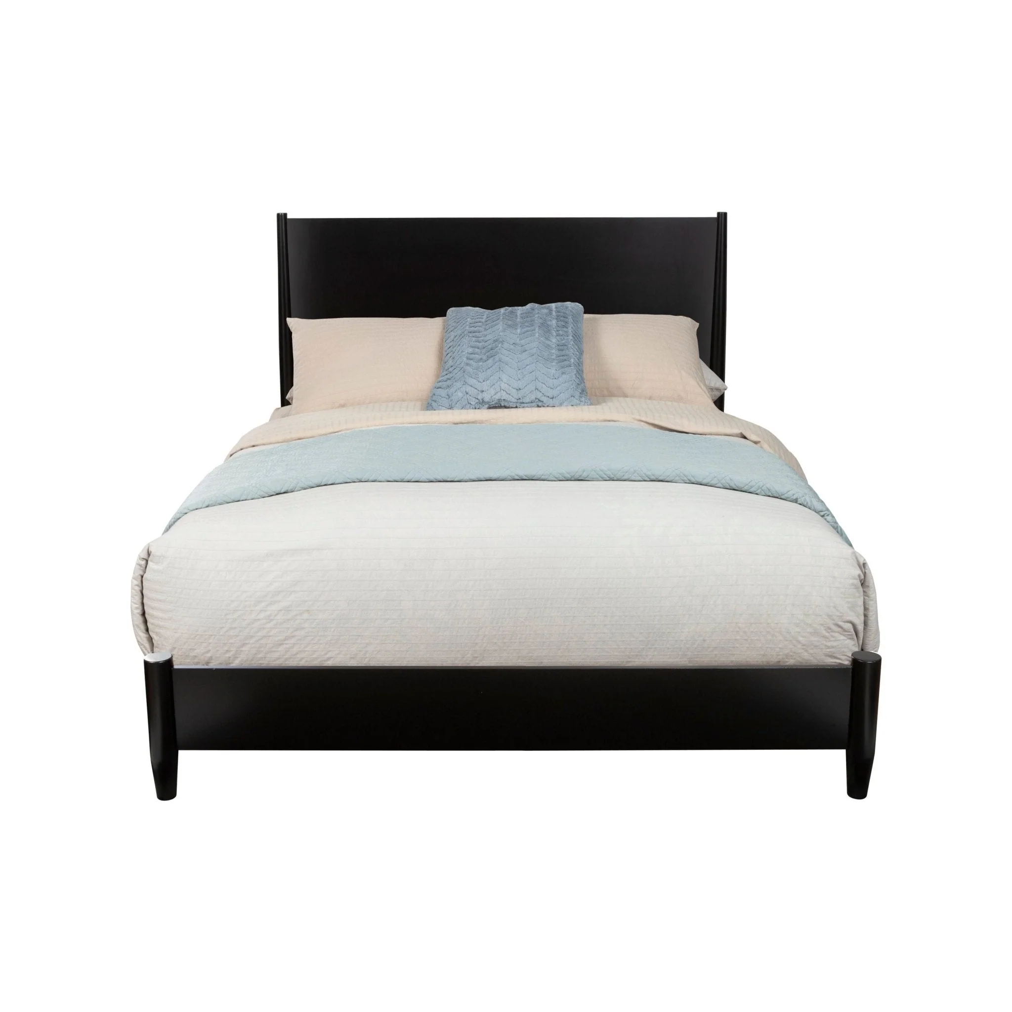Flynn Platform Bed, Black - Image 4