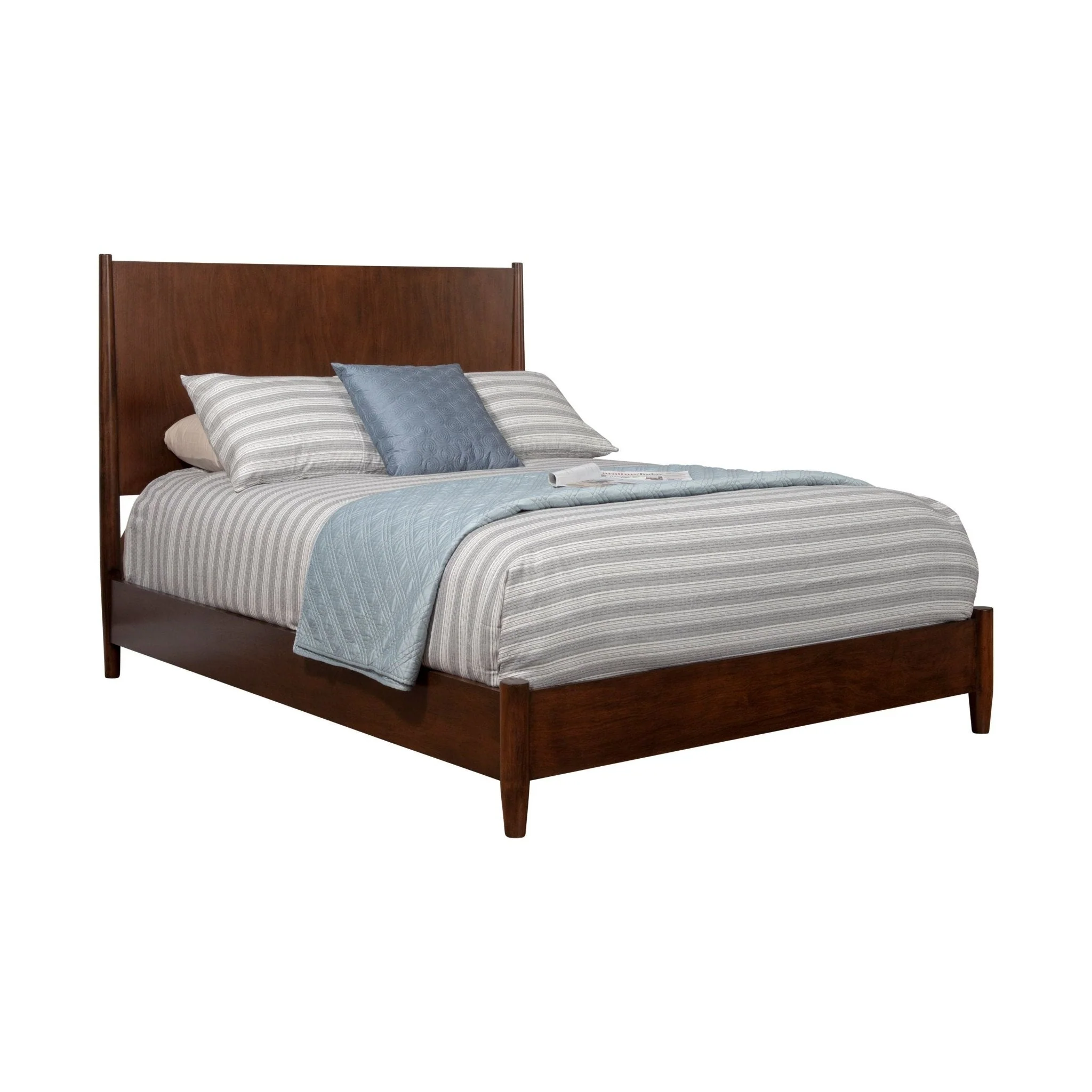 Flynn Platform Bed, Walnut - Image 3