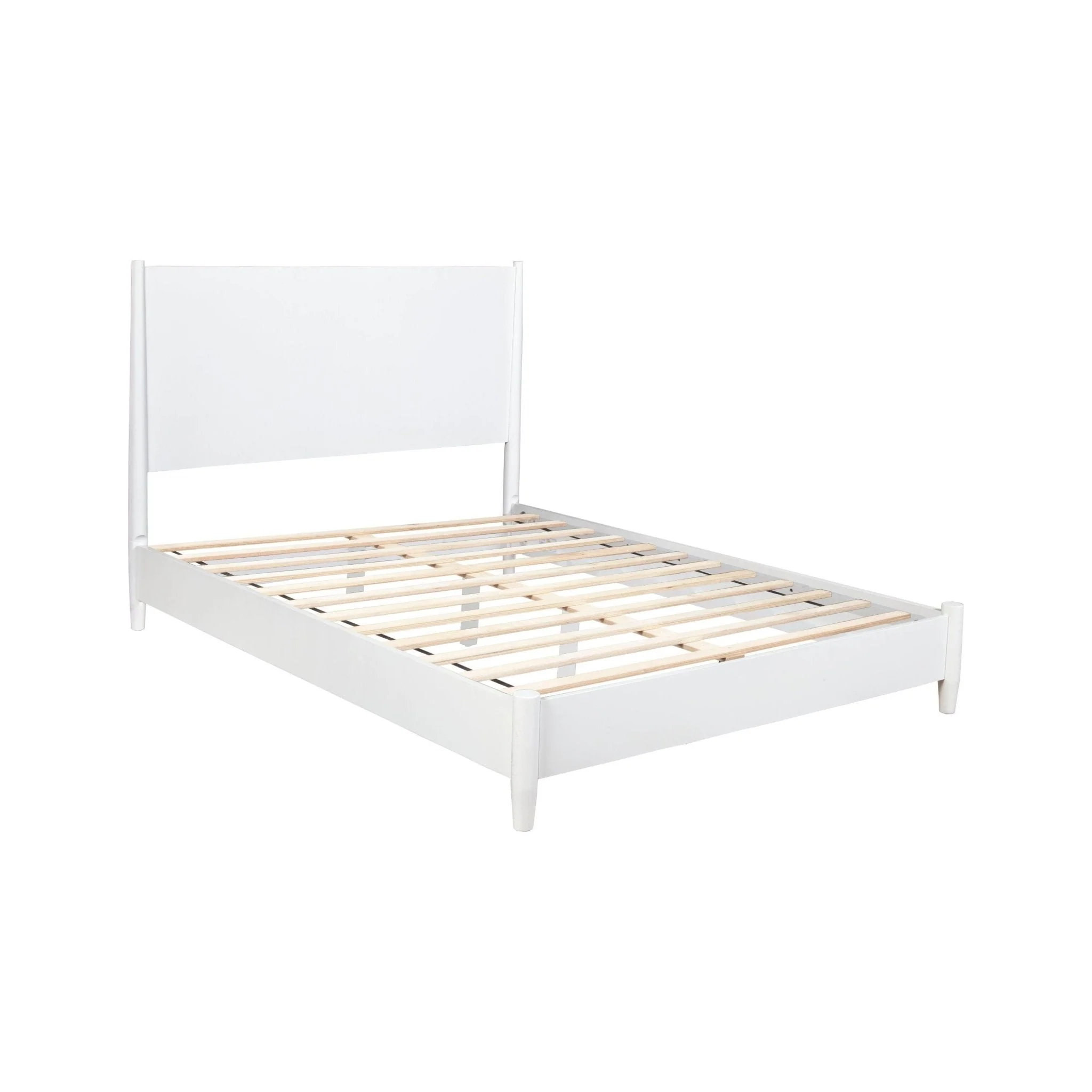 Flynn Platform Bed, White - Image 5