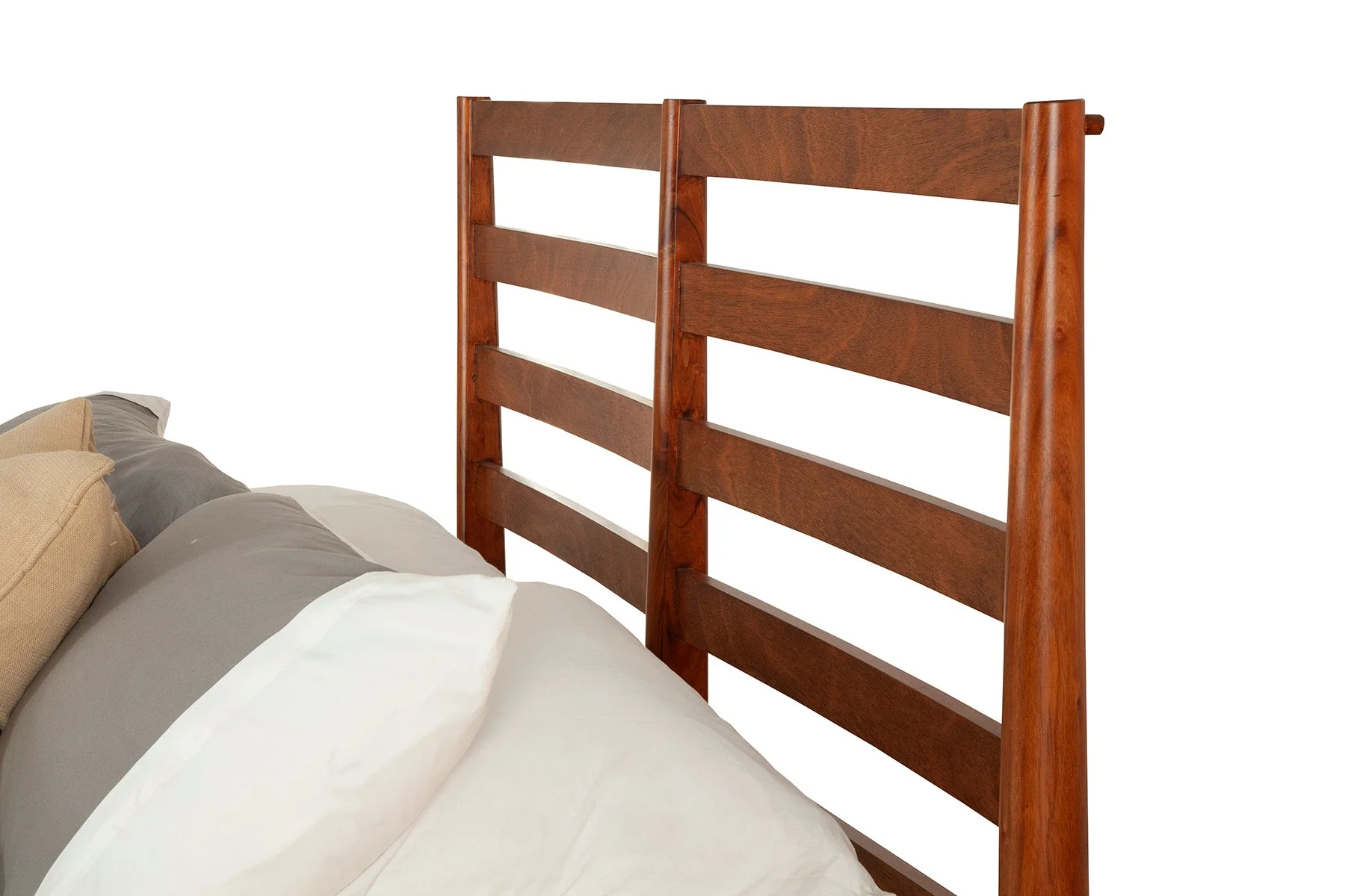 Flynn Retro Bed, Chestnut - Image 4
