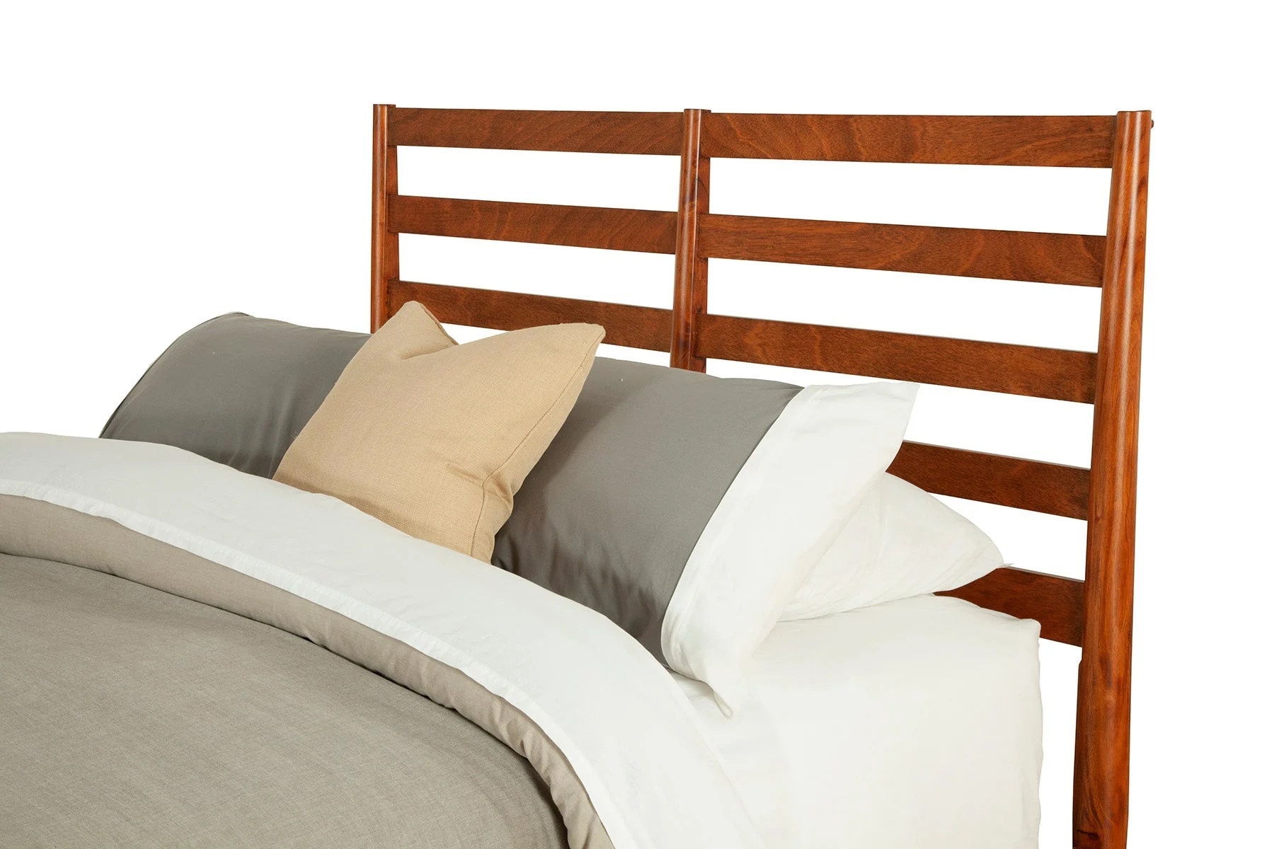 Flynn Retro Bed, Chestnut - Image 5