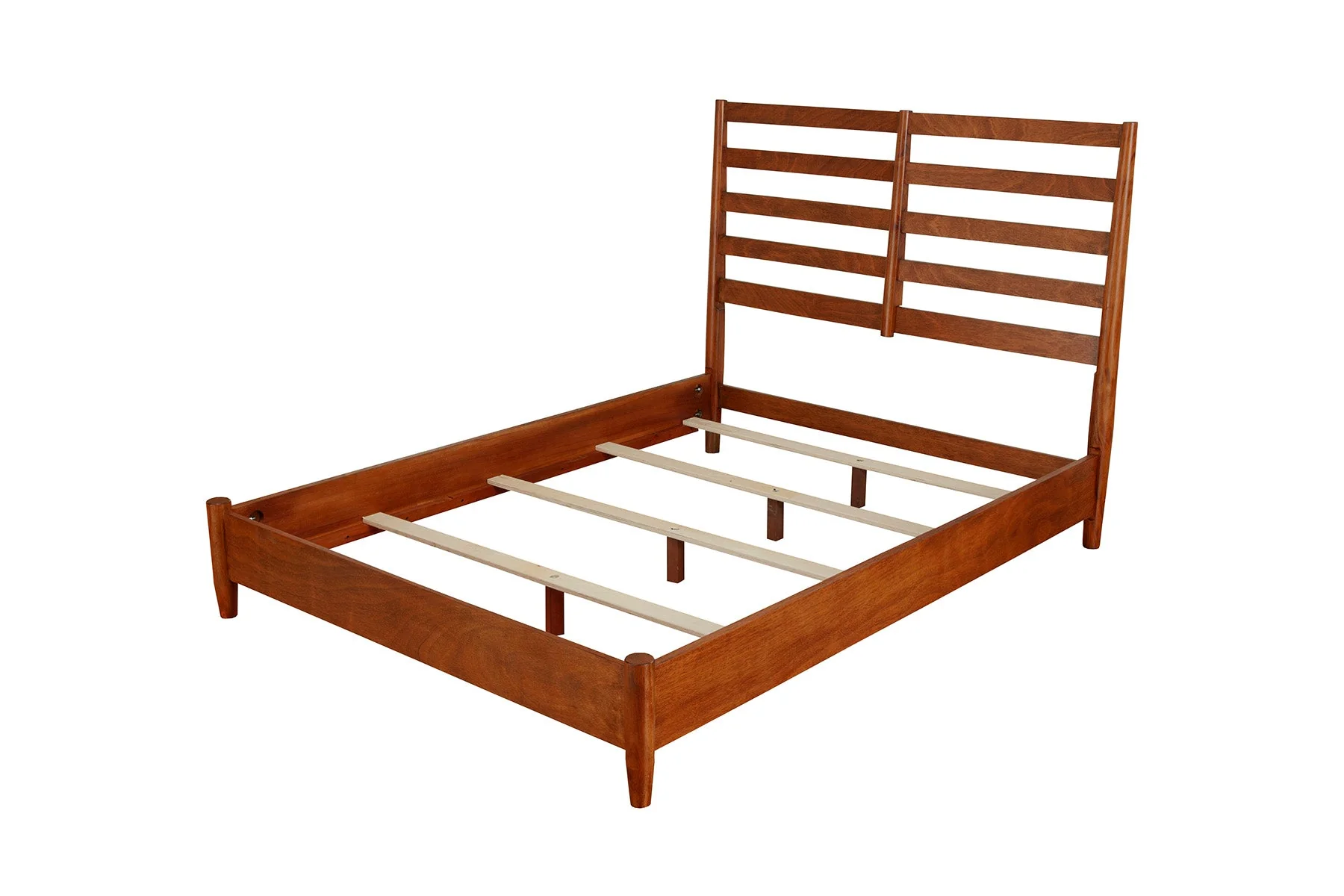 Flynn Retro Bed, Chestnut - Image 7
