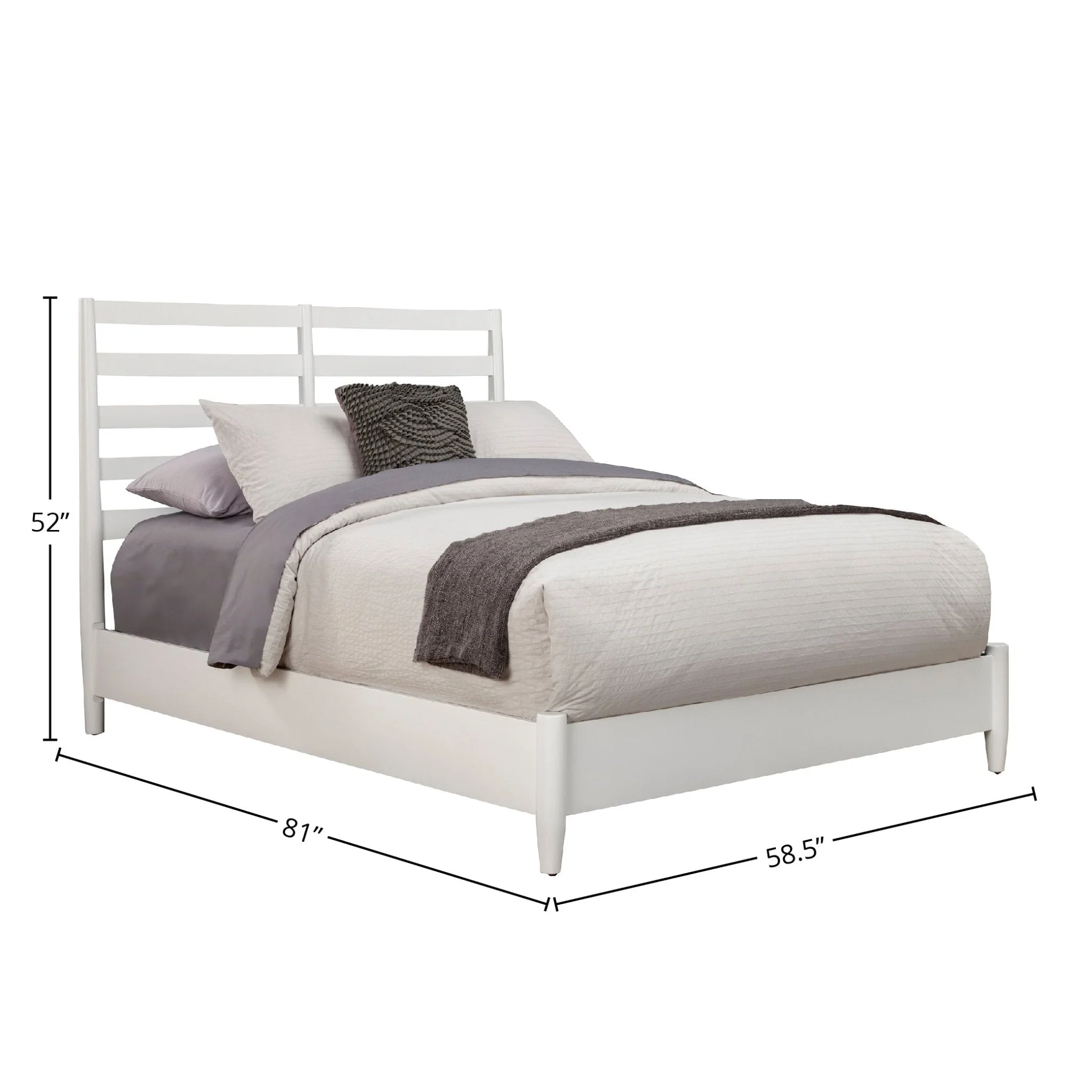Flynn Retro Bed, White - Image 12