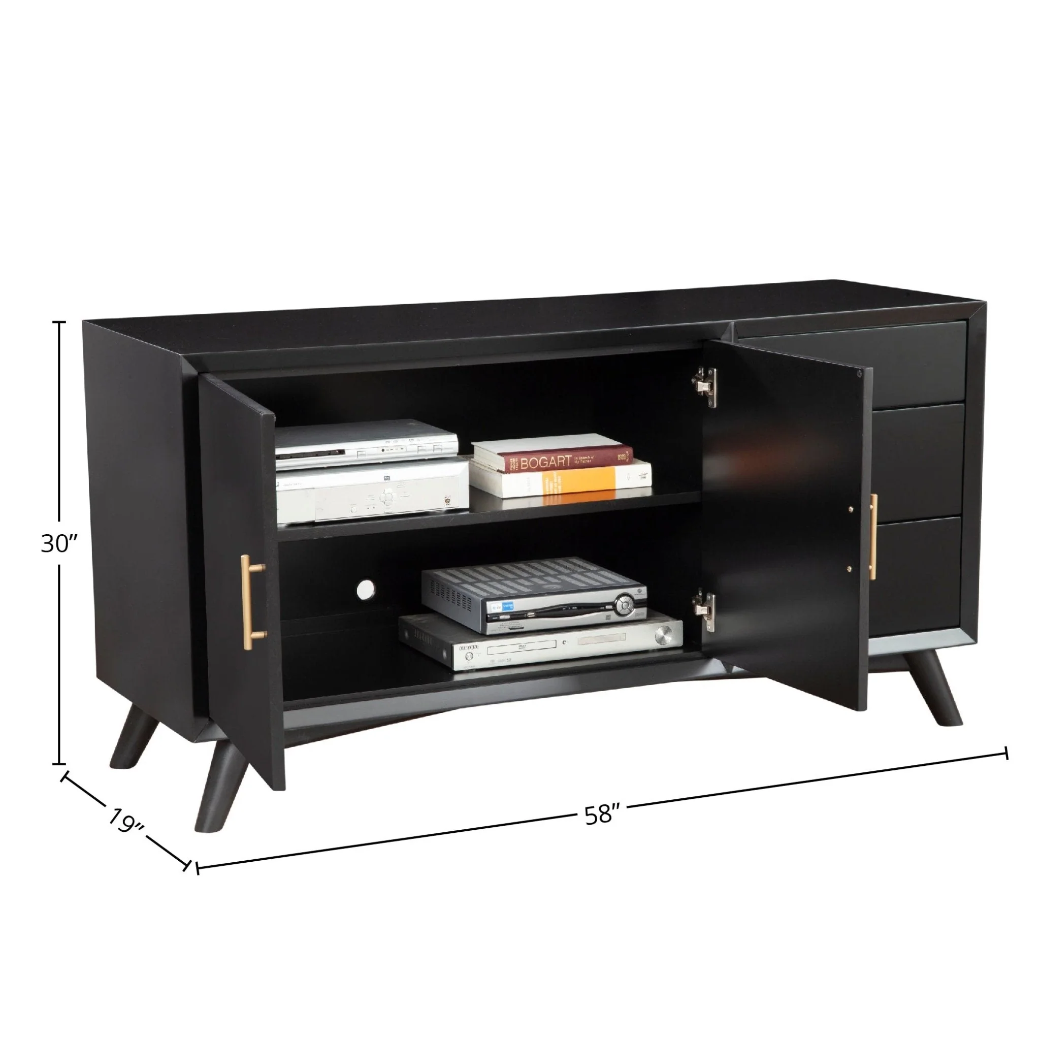 Flynn Sideboard, Black - Image 13