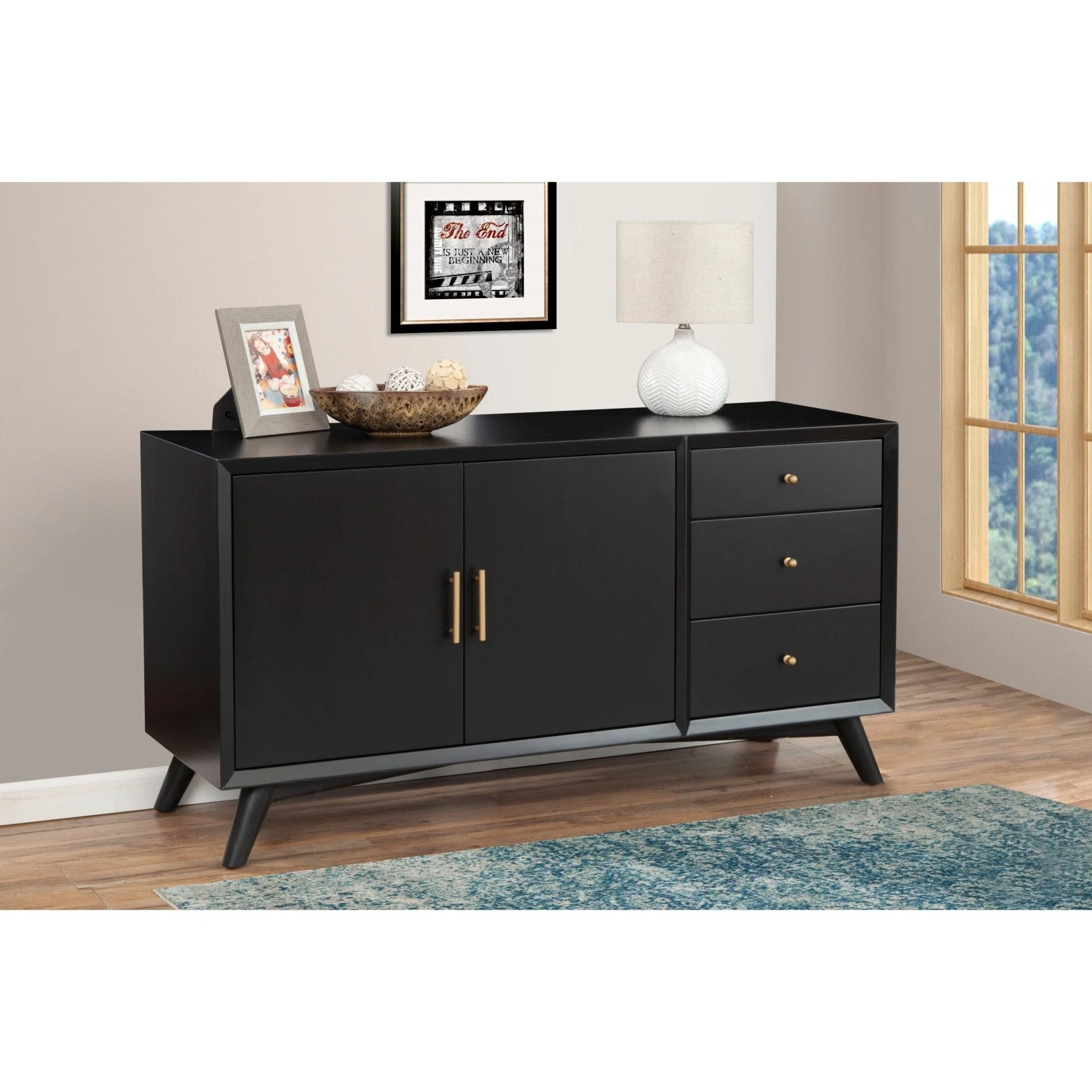 Flynn Sideboard, Black - Image 5