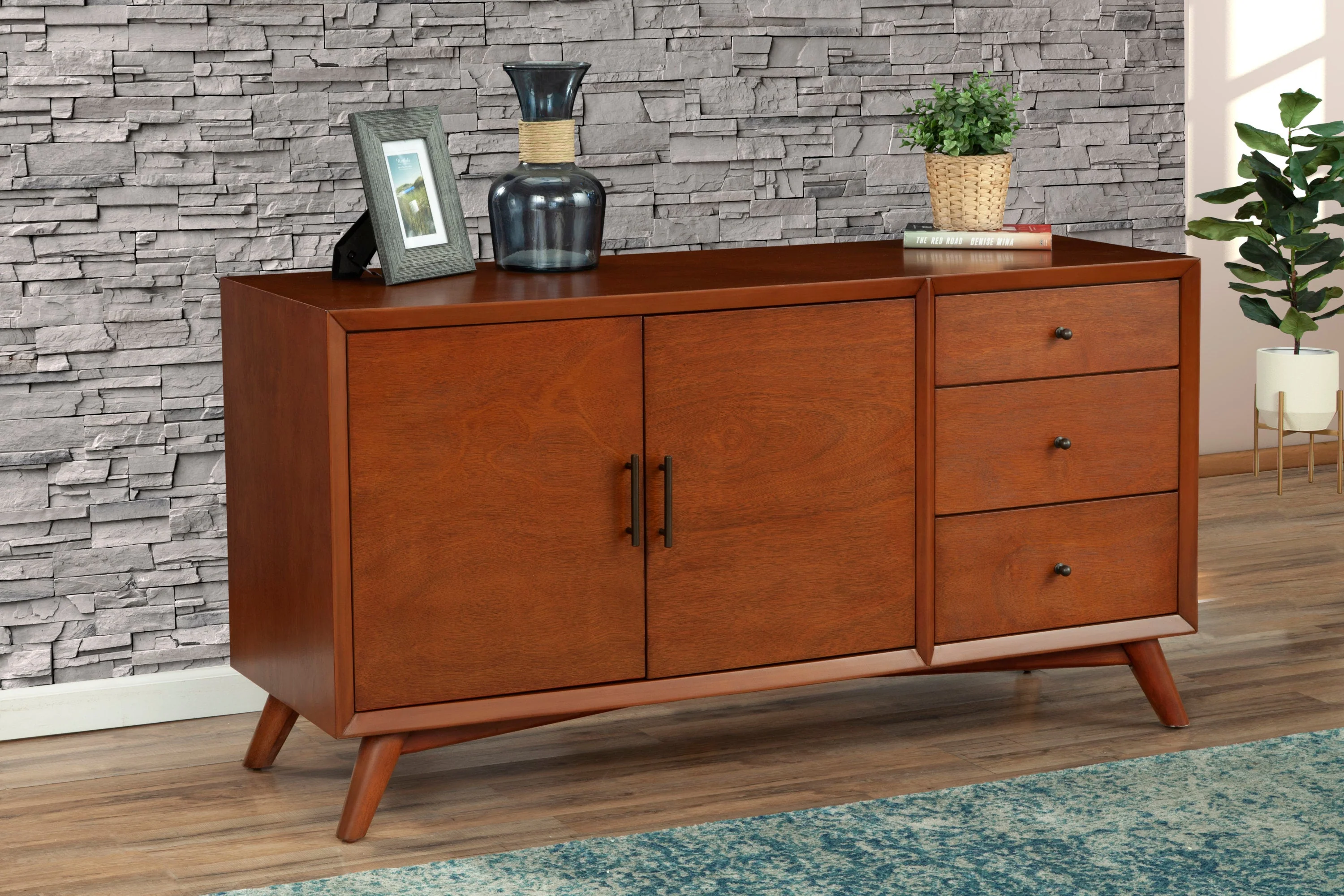 Flynn Sideboard,  Chestnut - Image 4