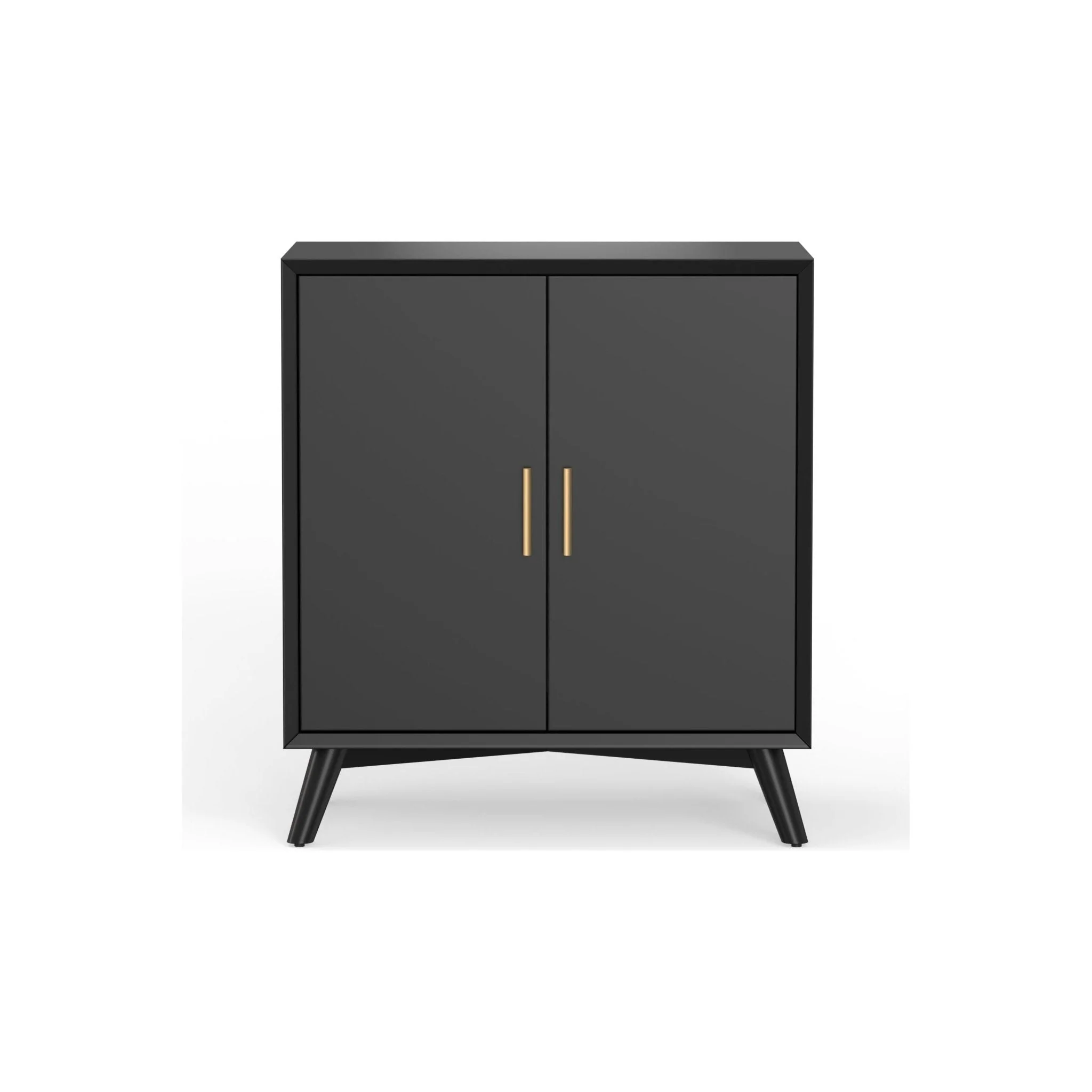 Flynn Small Bar Cabinet, Black - Image 3