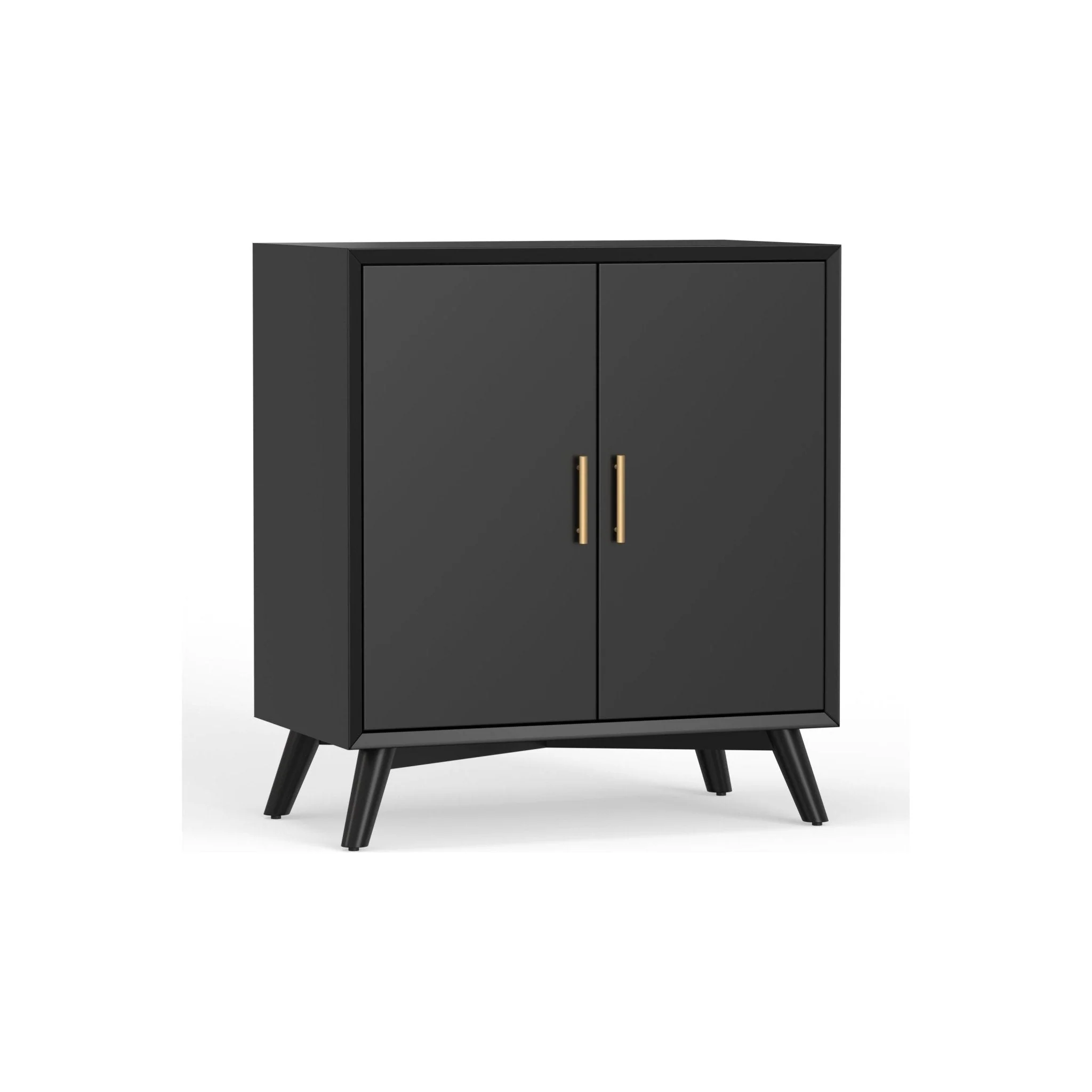 Flynn Small Bar Cabinet, Black - Image 4