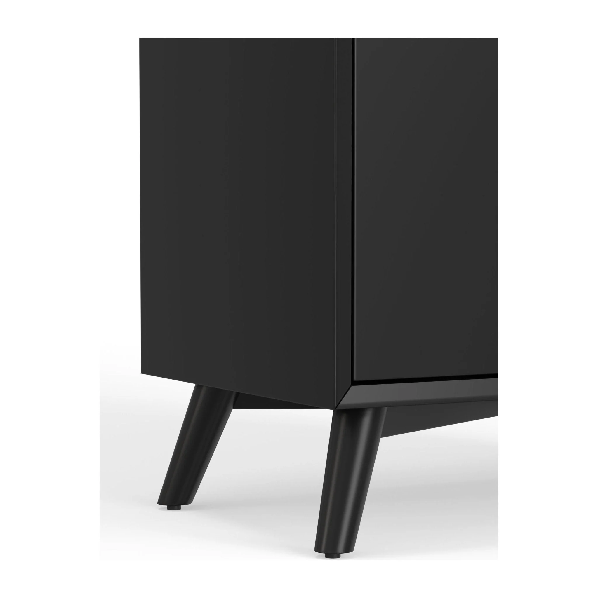 Flynn Small Bar Cabinet, Black - Image 6