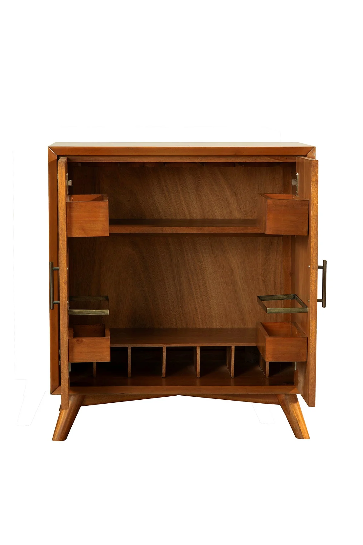 Flynn Small Bar Cabinet, Chestnut - Image 6