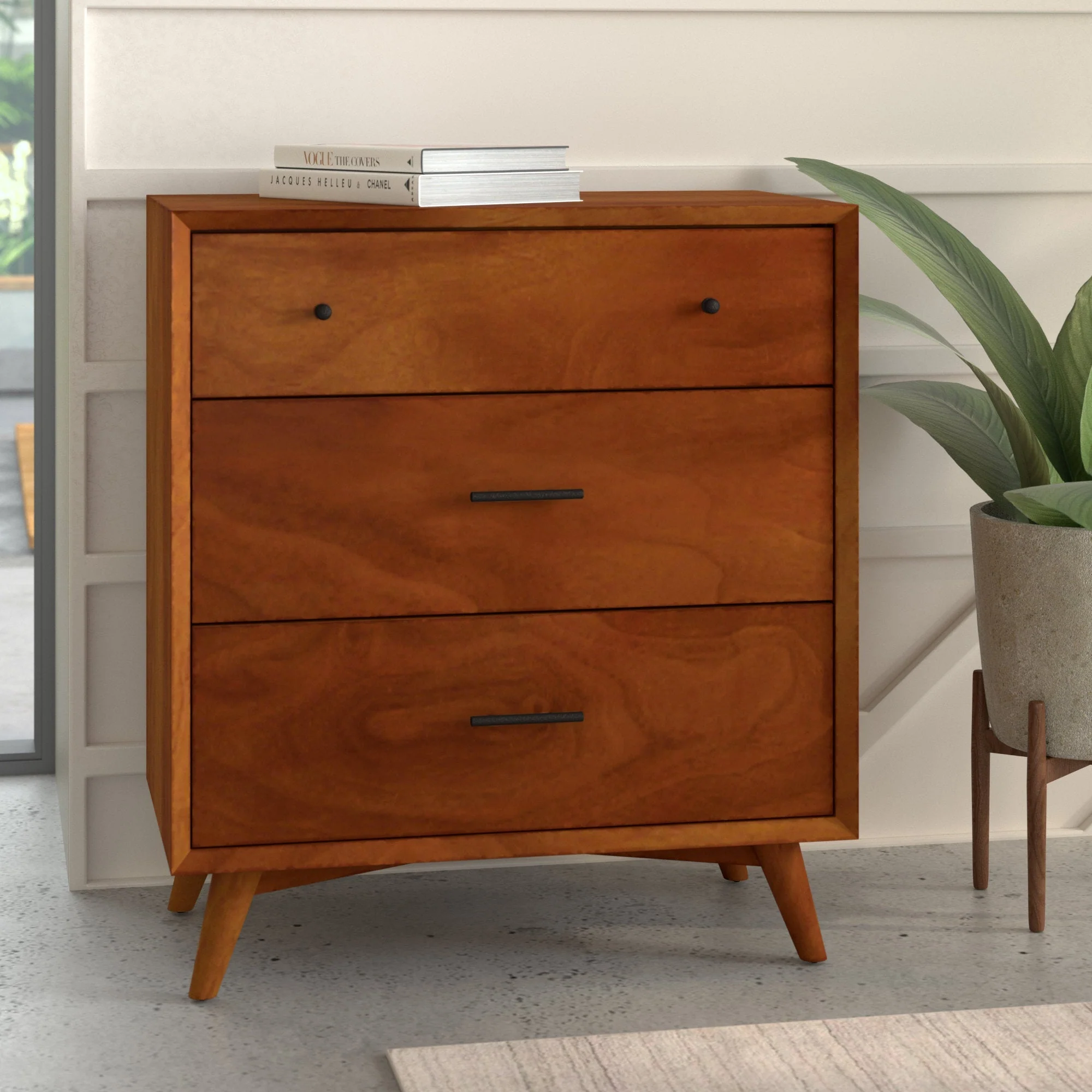 Flynn Small Chest, Chestnut - Image 2
