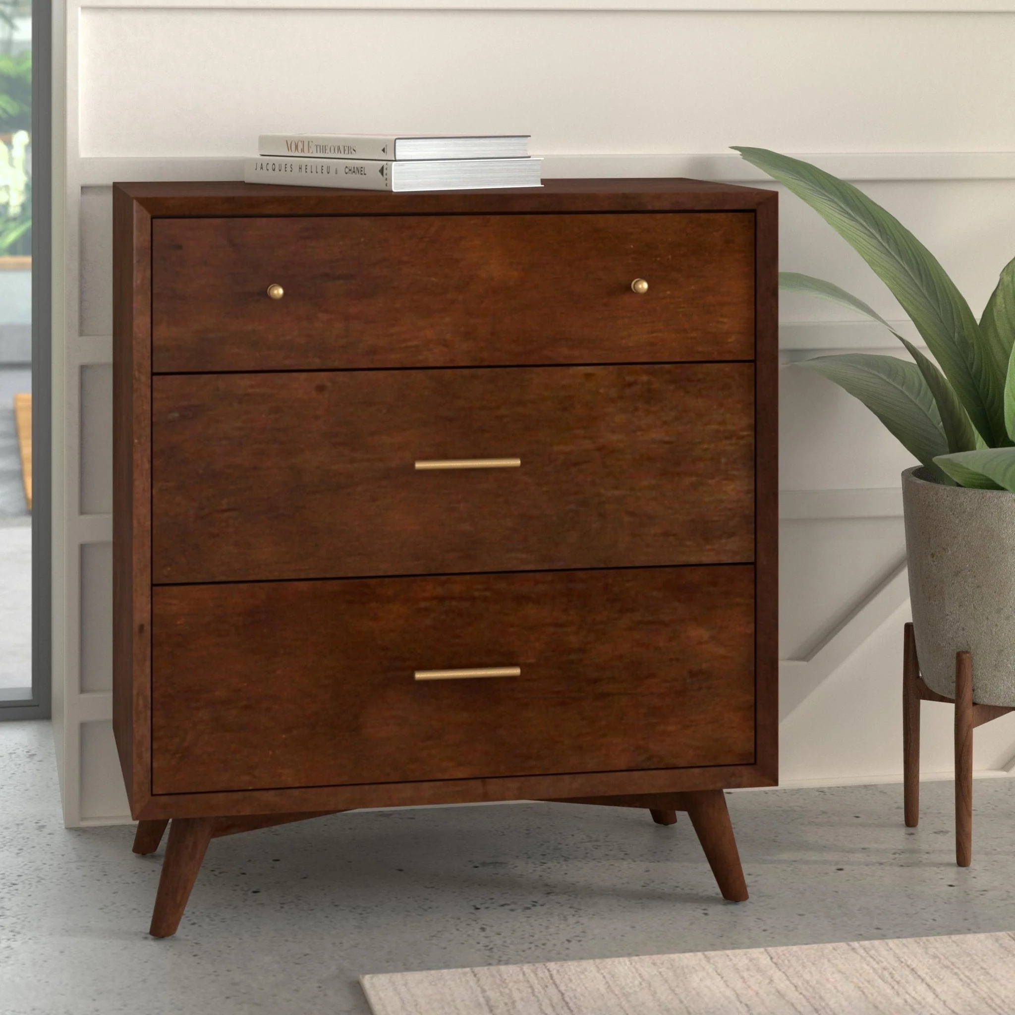 Flynn Small Chest, Walnut - Image 2