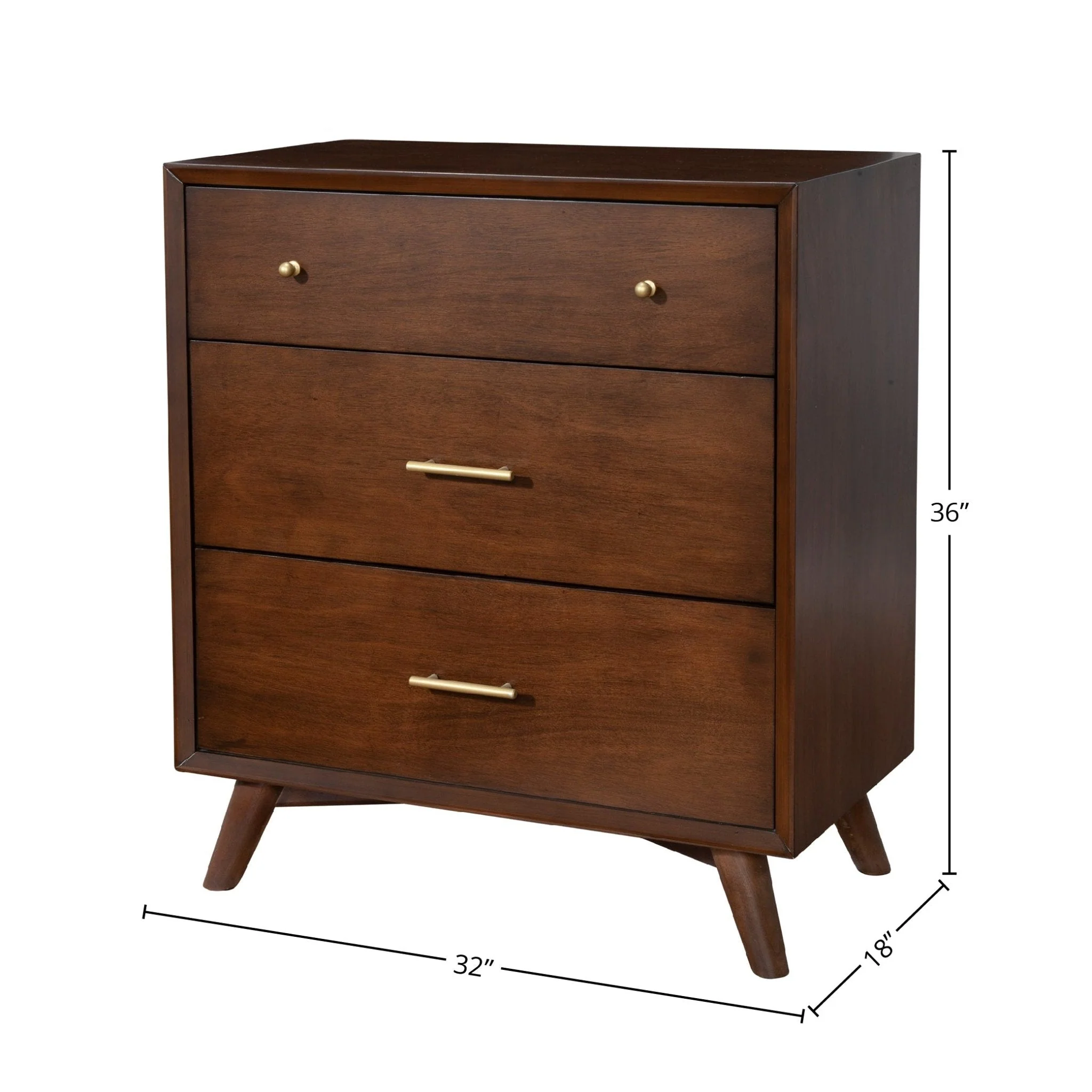 Flynn Small Chest, Walnut - Image 7