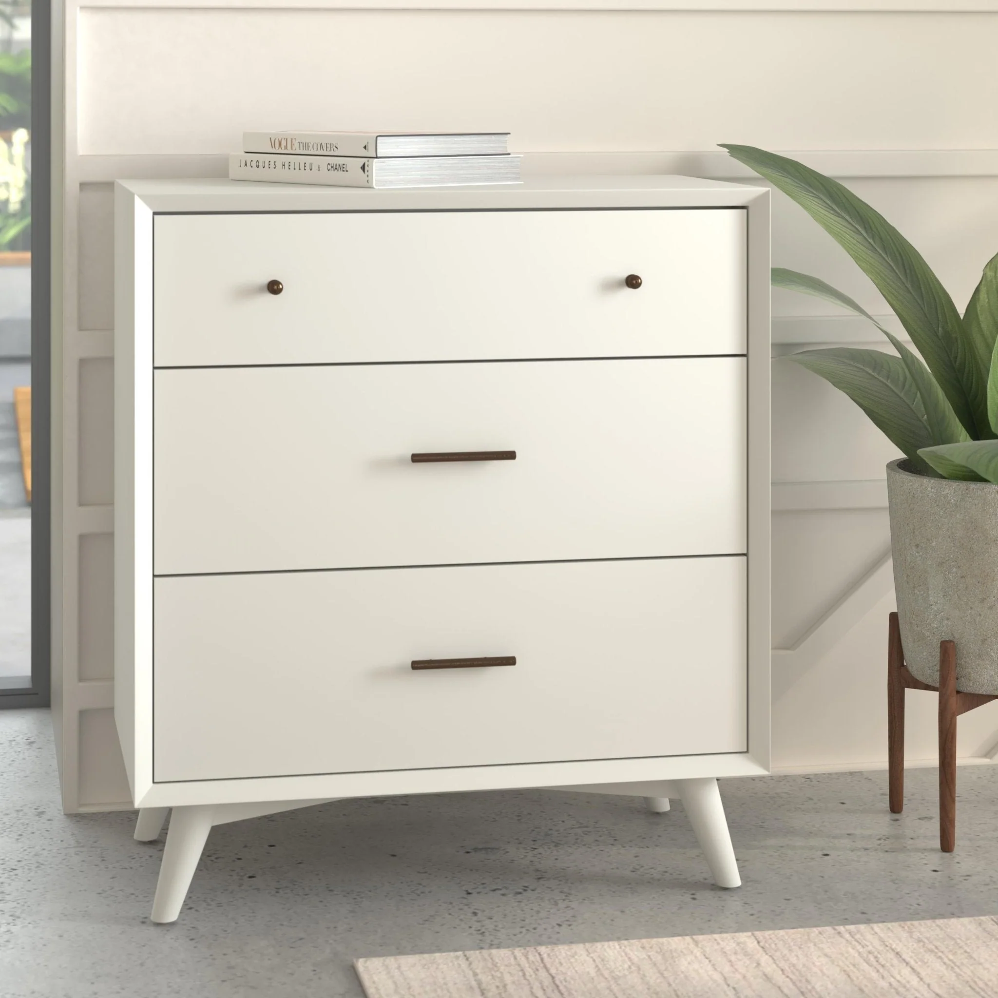 Flynn Small Chest, White - Image 2