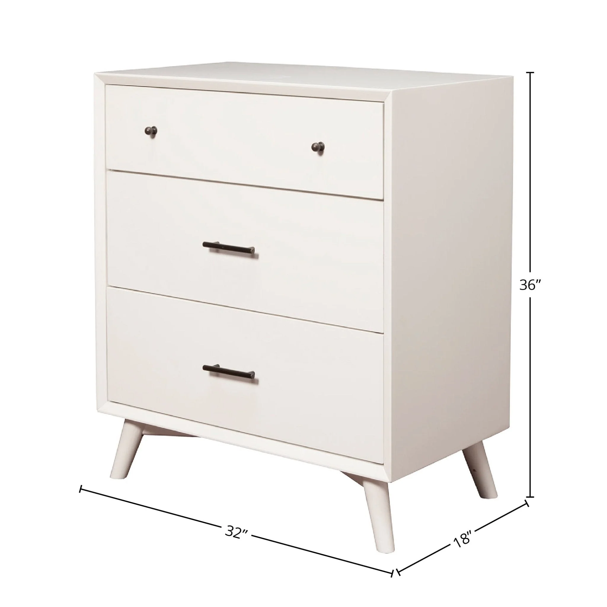Flynn Small Chest, White - Image 5