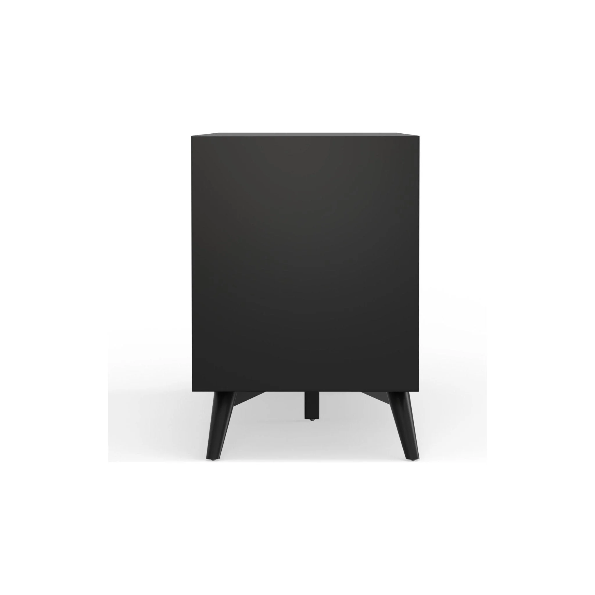 Flynn Small TV Console, Black - Image 4