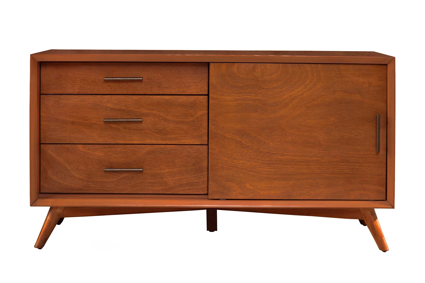 Flynn Small TV Console, Chestnut - Image 4