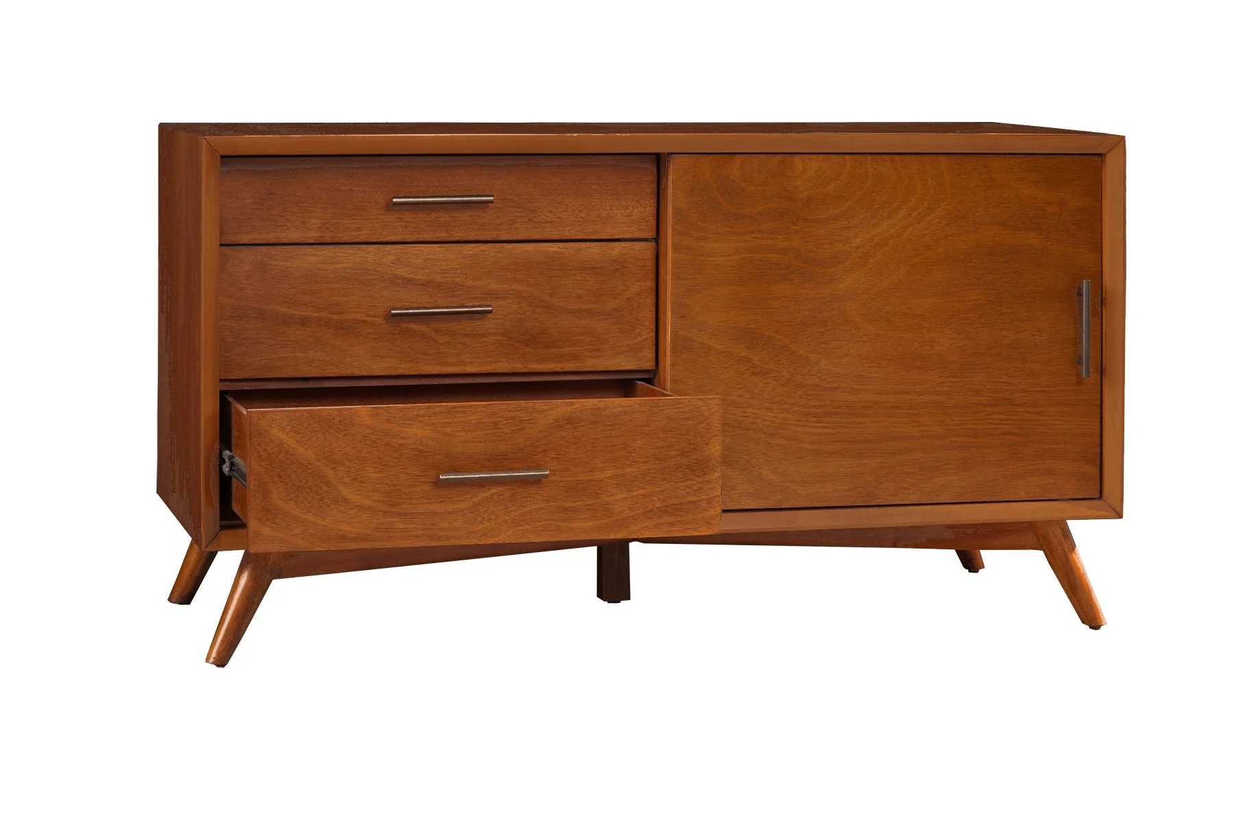 Flynn Small TV Console, Chestnut - Image 6