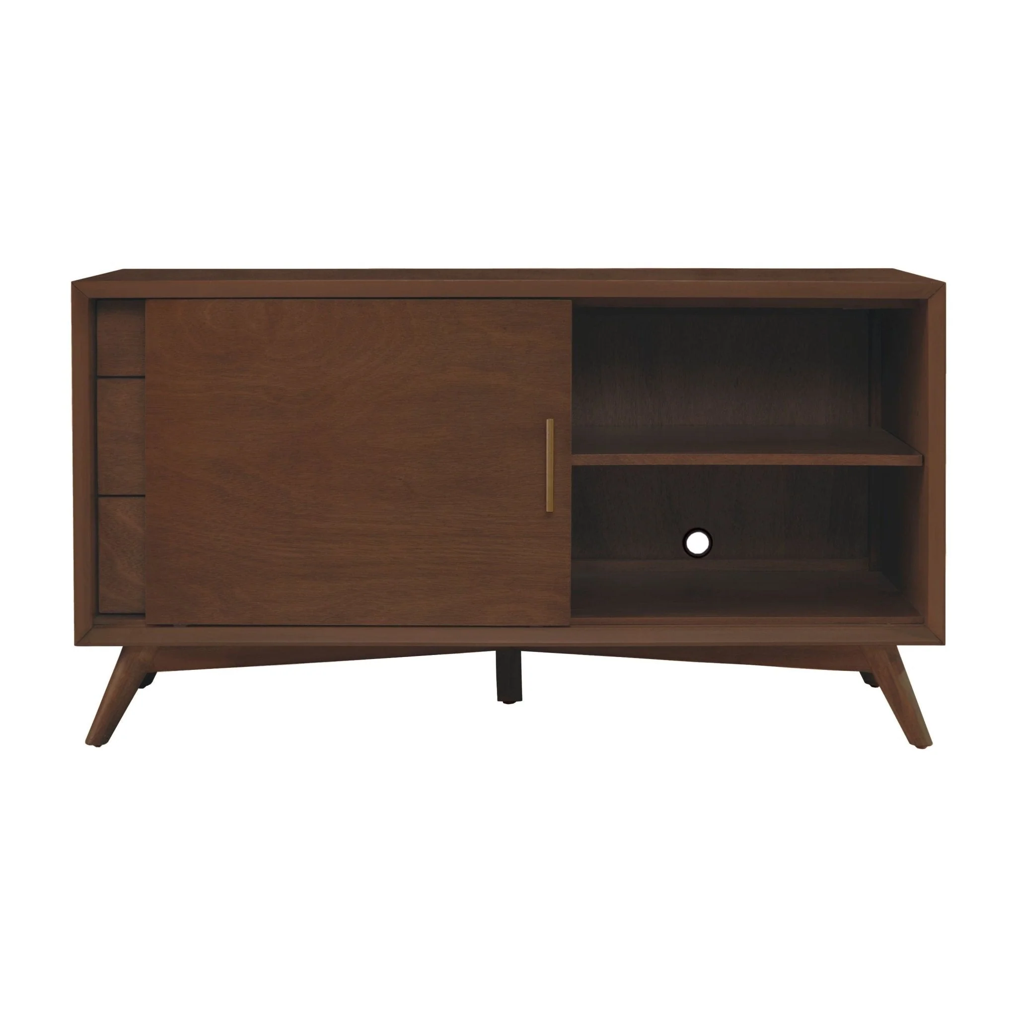 Flynn Small TV Console, Walnut - Image 6