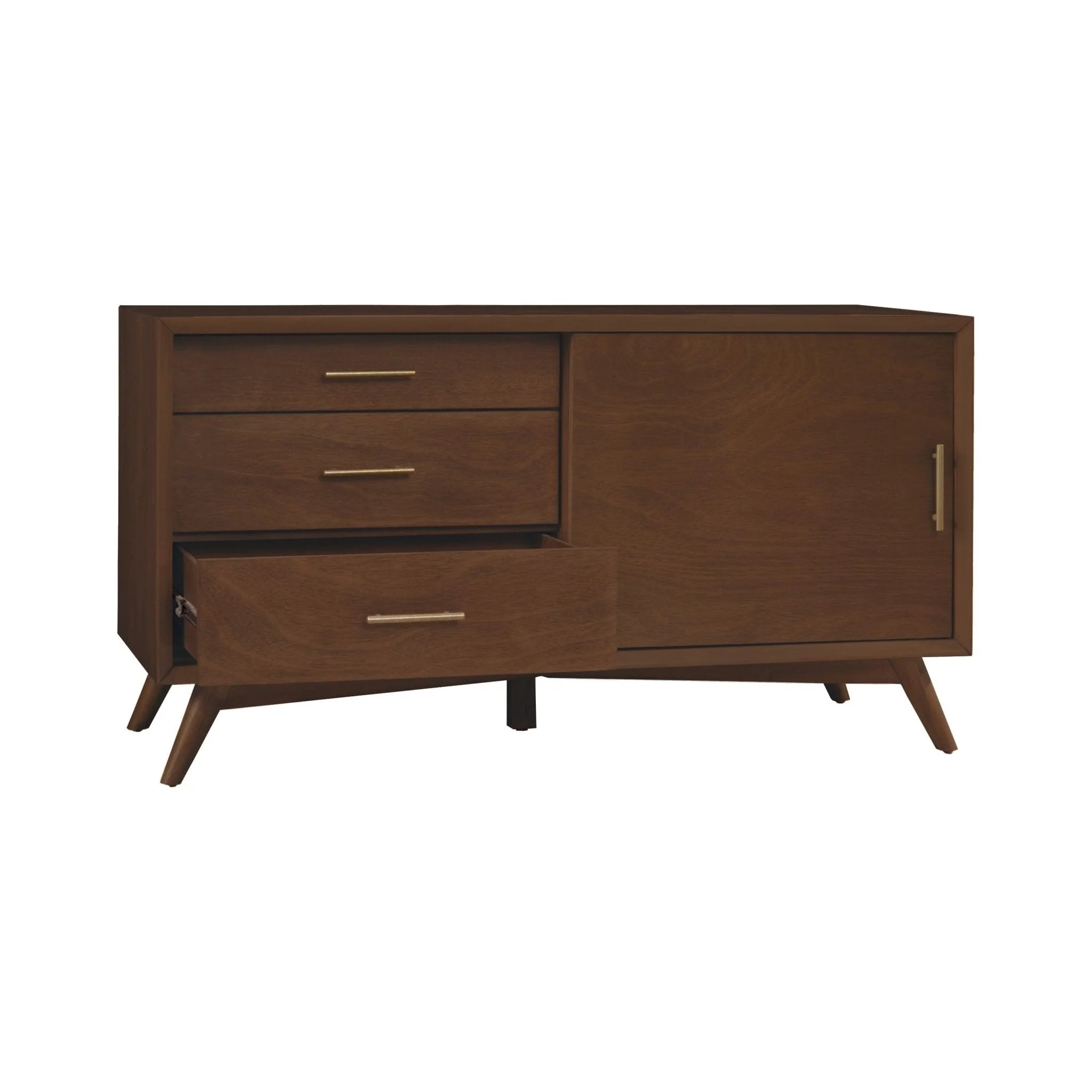 Flynn Small TV Console, Walnut - Image 8